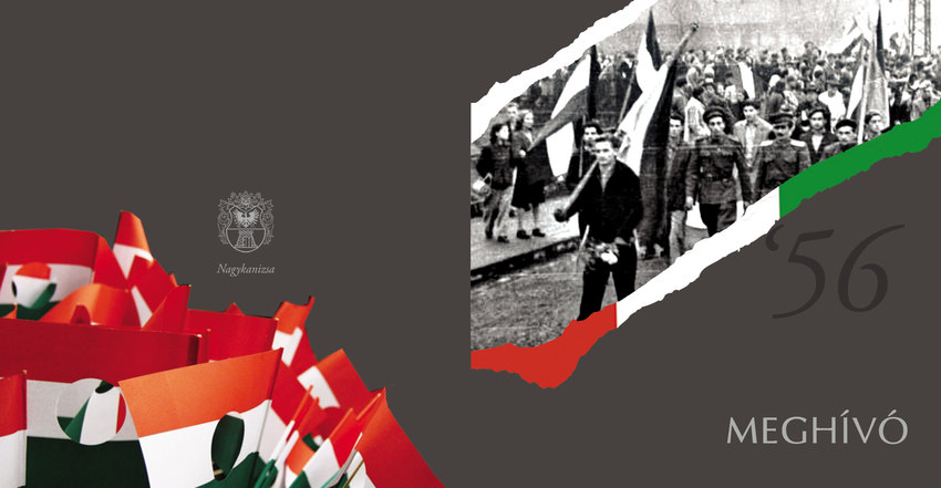 Kiemelő fotó - Az 1956-os ünnepi program meghívója