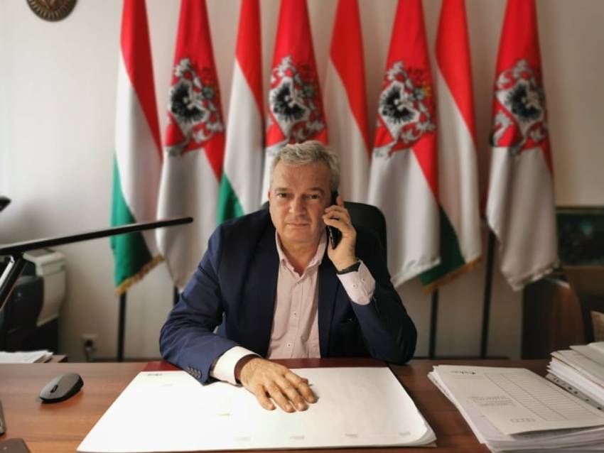 Kiemelő fotó - Balogh László polgármester tájékoztatója a járványhelyzet 75. napján