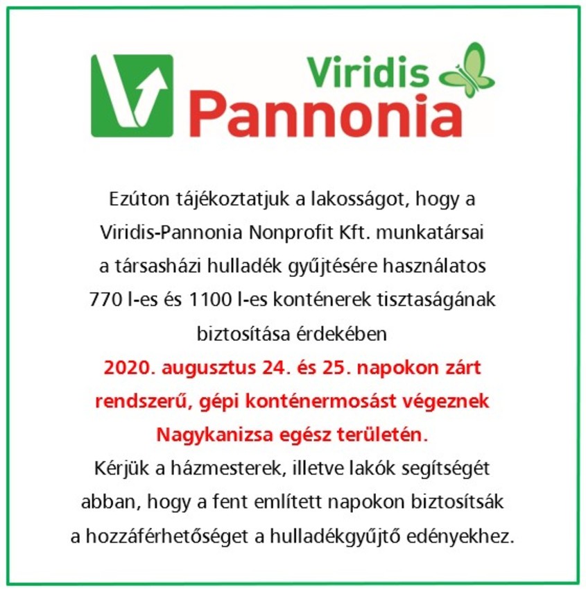 Kiemelő fotó - Gépi konténermosás Nagykanizsán