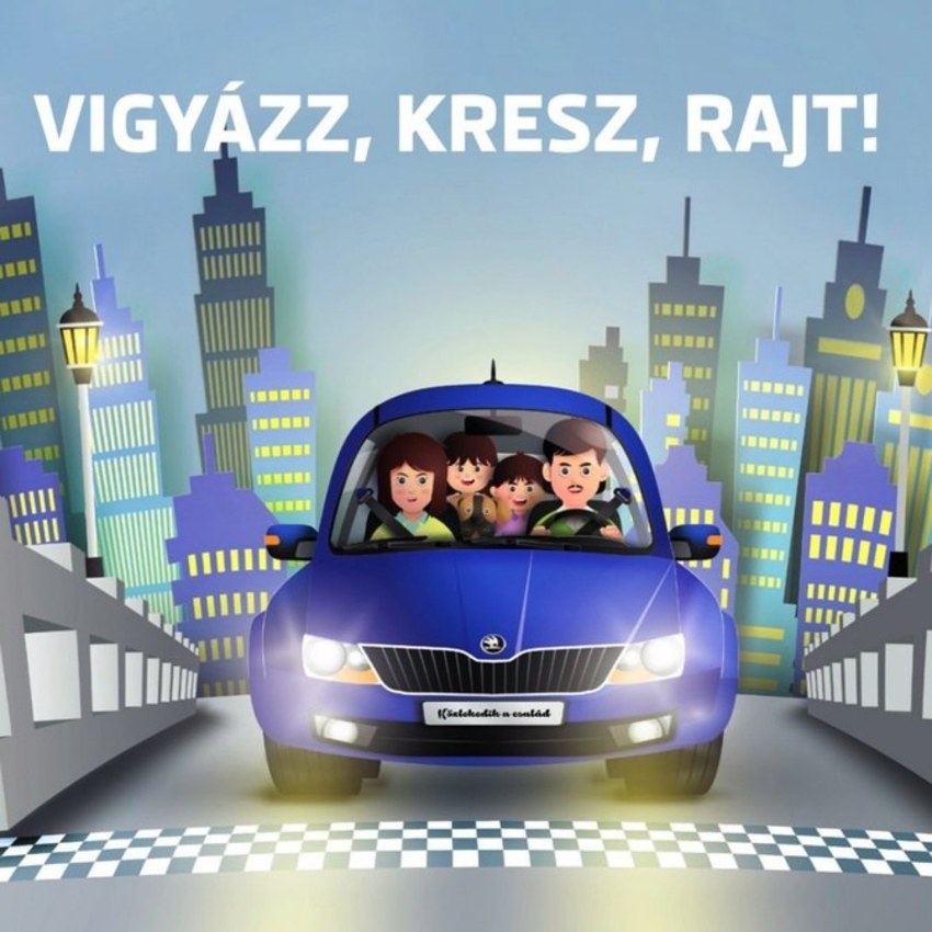 Kiemelő fotó - Közlekedik a család