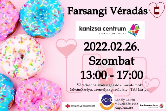 Kiemelő fotó - Farsangi véradás