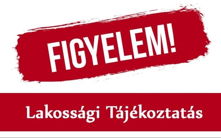 Lakossági tájékoztatás forgalomkorlátozásról Kiemelő fotó - Lakossági tájékoztatás forgalomkorlátozásról