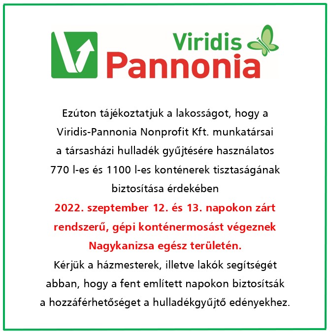 Kiemelő fotó - Konténermosás - szeptember 12-13.