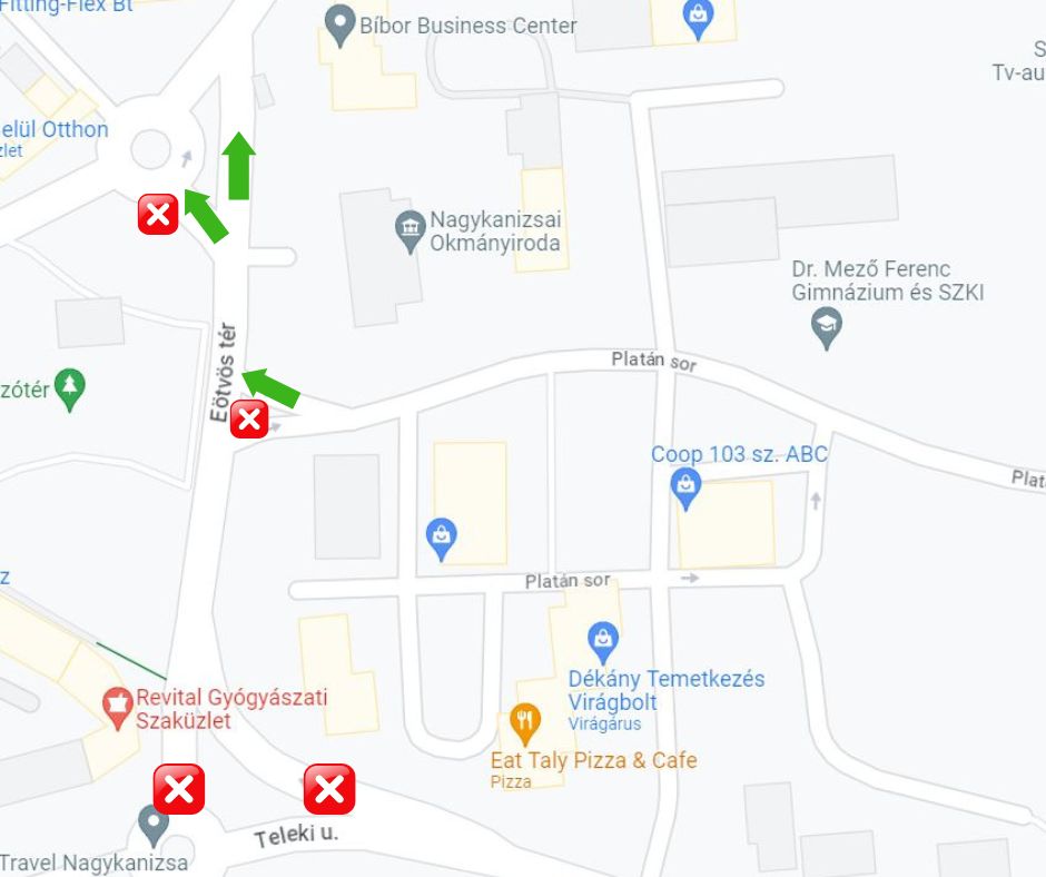 Kiemelő fotó - Teleki-Platán vízvezeték rekonstrukció - ÚTLEZÁRÁS!