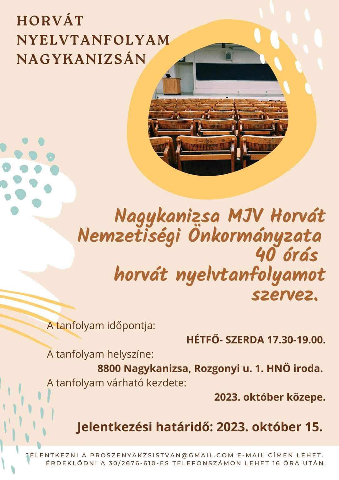 Kiemelő fotó - Horvát nyelvtanfolyam Nagykanizsán