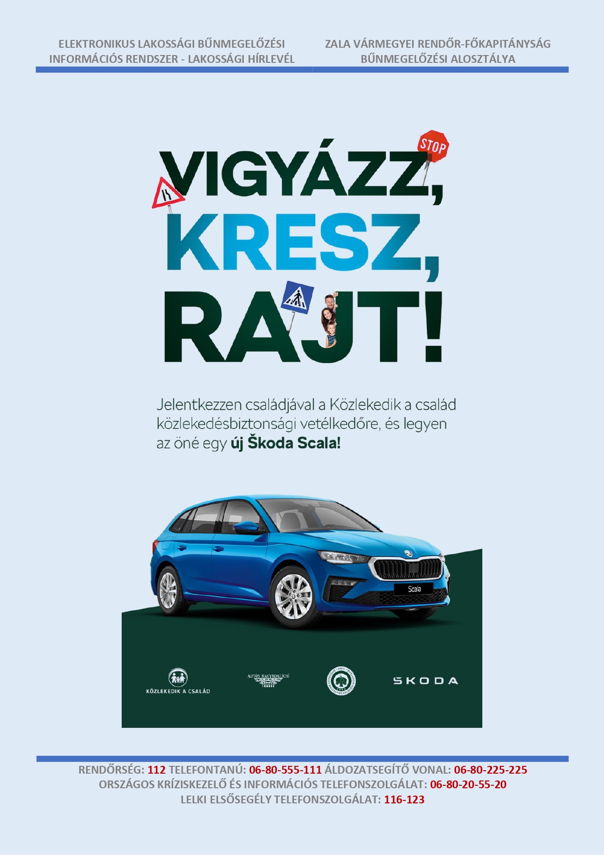 Kiemelő fotó - Vigyázz, KRESZ, rajt!
