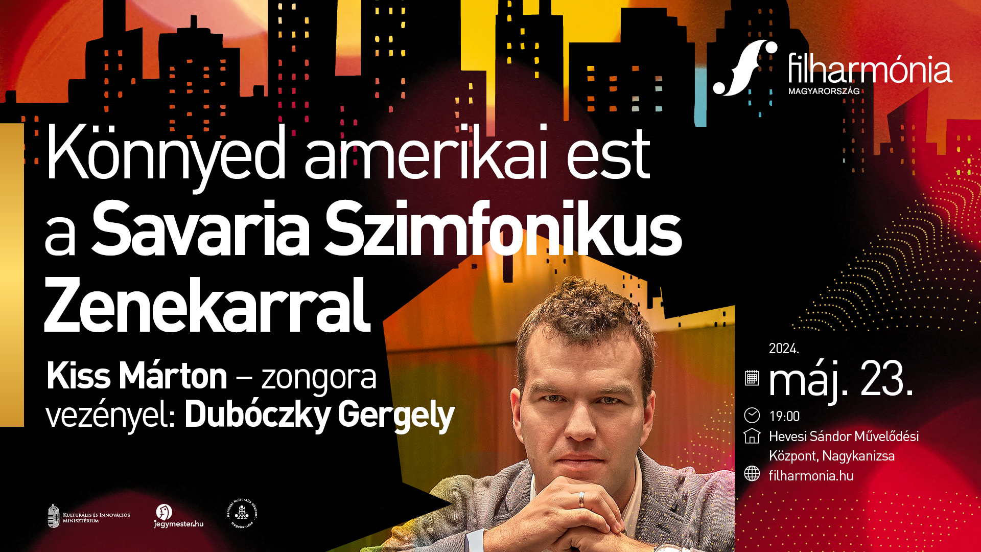 Könnyed amerikai est a Savaria Szimfonikus Zenekarral Kiemelő fotó - Könnyed amerikai est a Savaria Szimfonikus Zenekarral