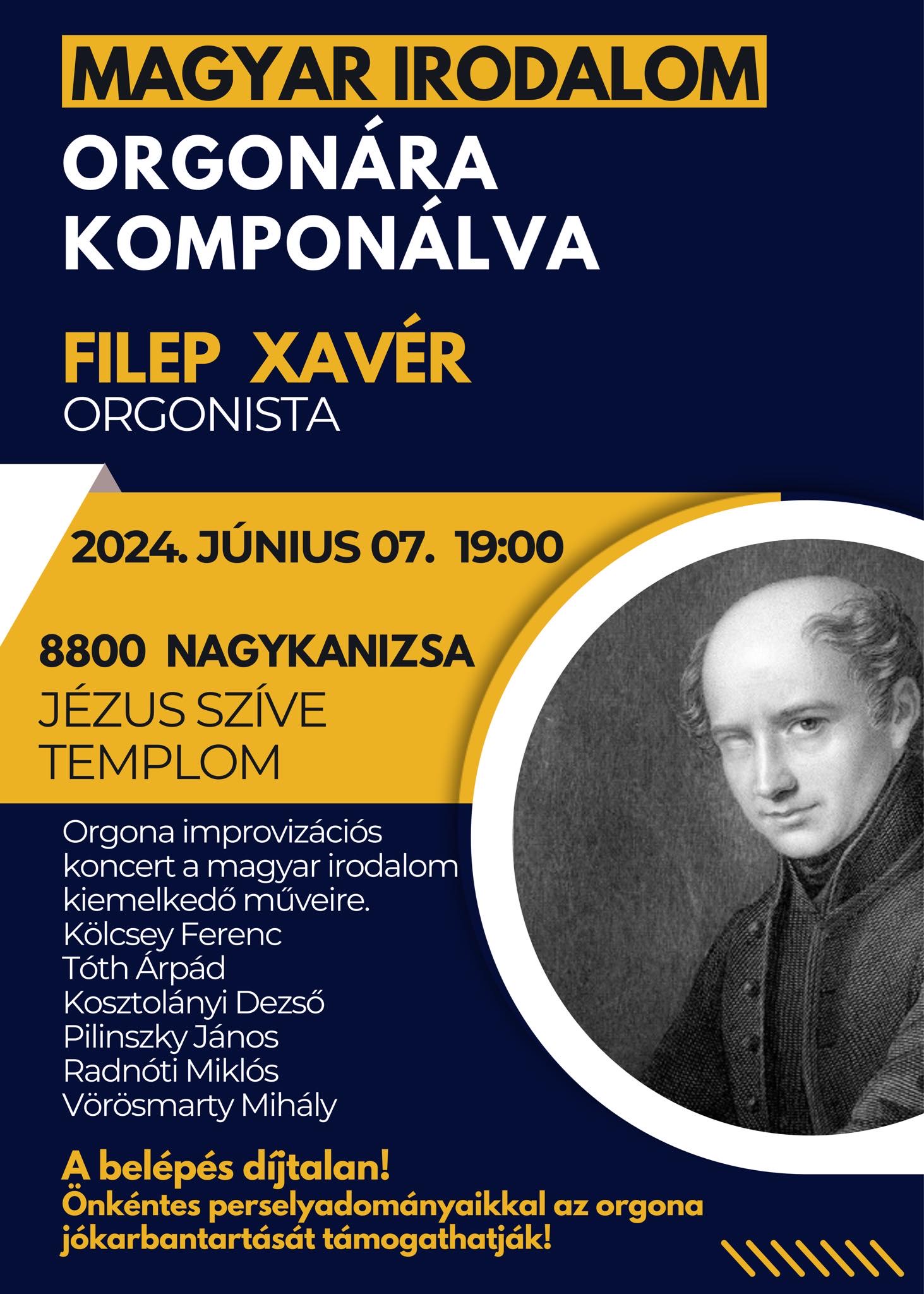 Kiemelő fotó - Magyar irodalom orgonára komponálva