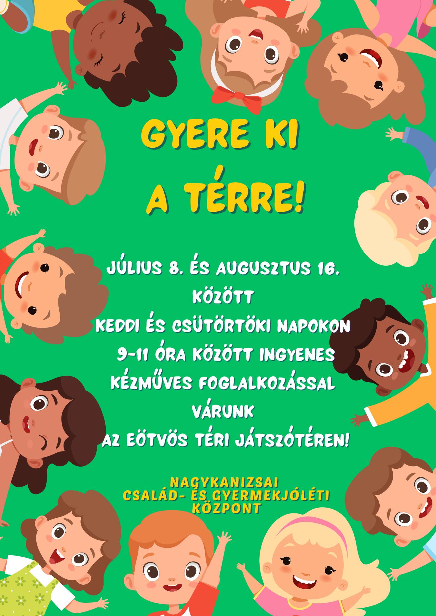 Kiemelő fotó - Gyere ki a térre!