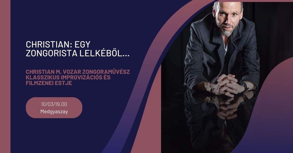 Kiemelő fotó - Christian M. Vozar zongoramûvész estje (október 3.)