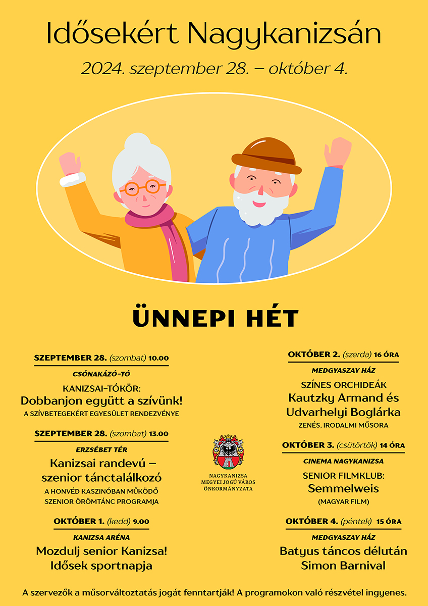 Kiemelő fotó - Idõsekért Nagykanizsán Ünnepi Hét