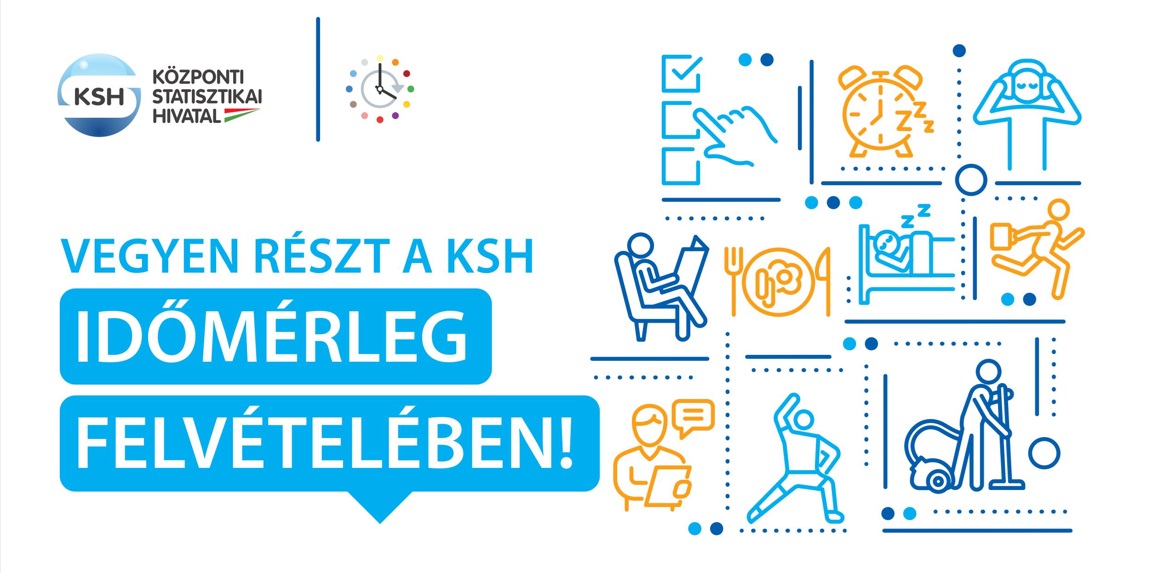 Vegyen részt a KSH idõmérleg felvételében! Kiemelő fotó - Vegyen részt a KSH idõmérleg felvételében!