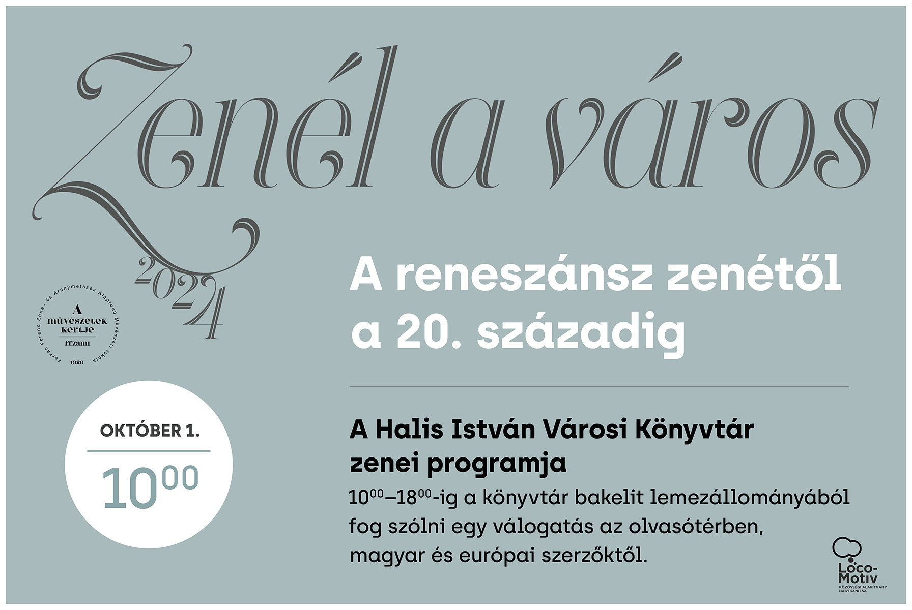 Kiemelő fotó - Zenél a város - A reneszánsz zenétõl a 20. századig (október 1.)