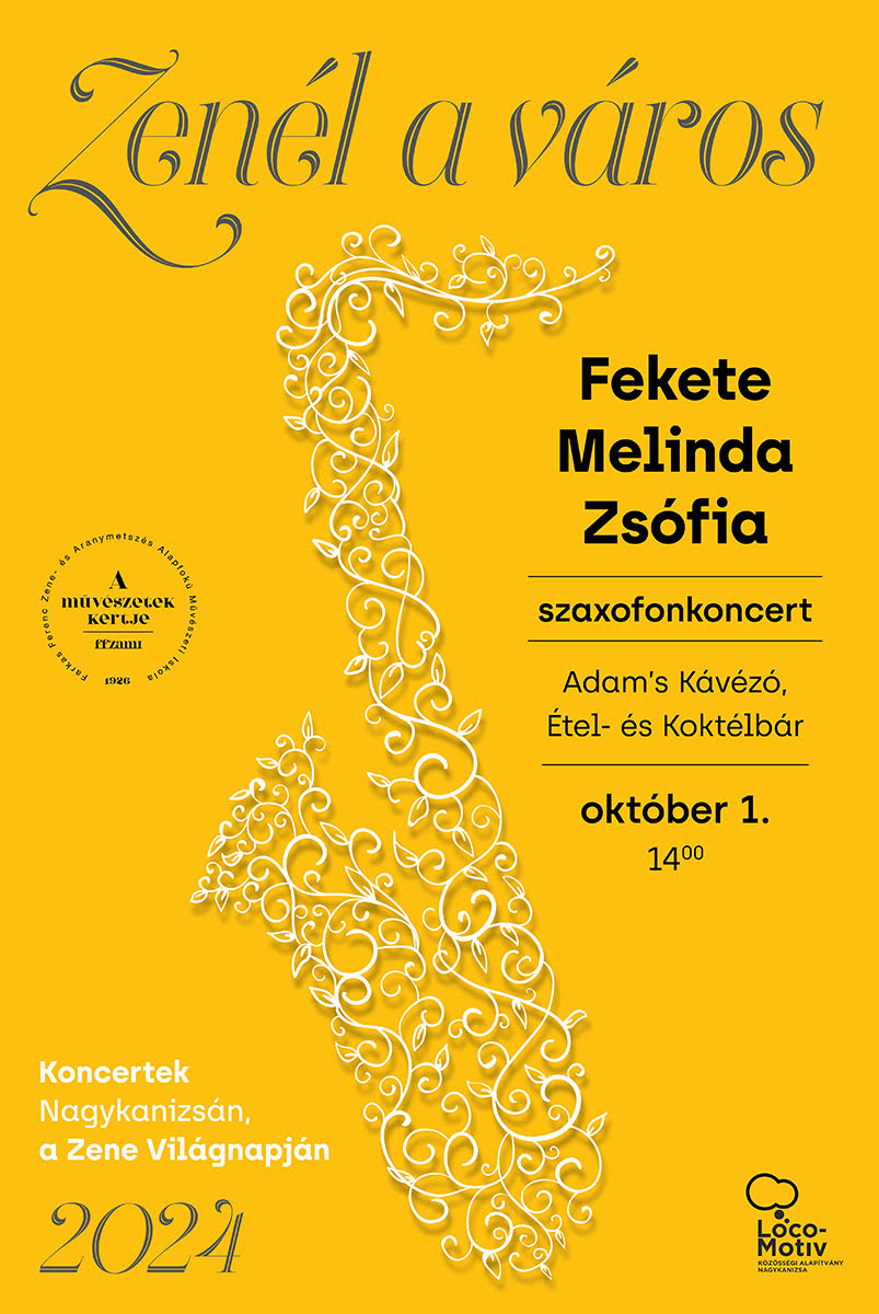 Kiemelő fotó - Zenél a város - Szaxofonkoncert (október 1.)