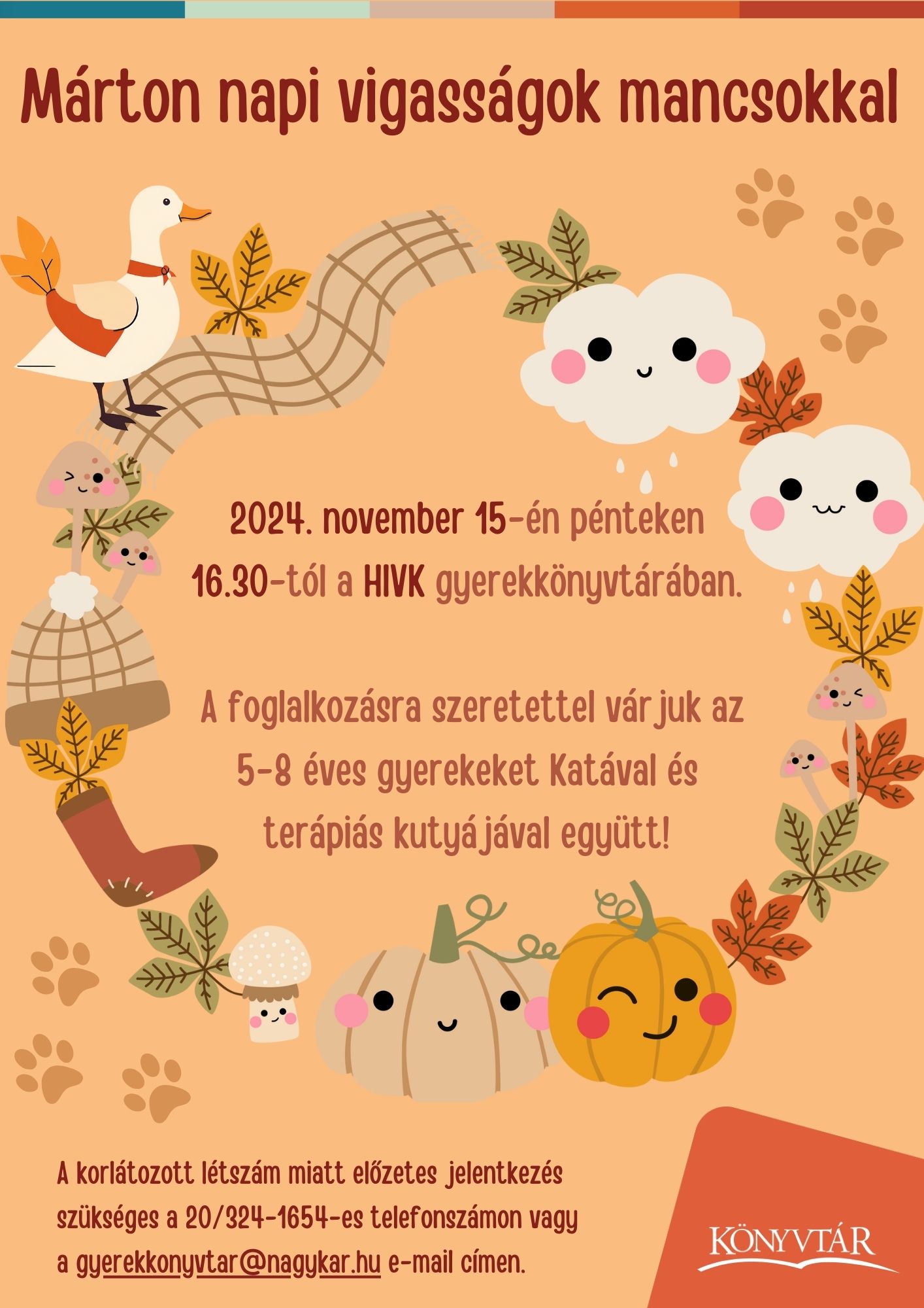 Kiemelő fotó - Márton napi vigasságok mancsokkal (november 15.)