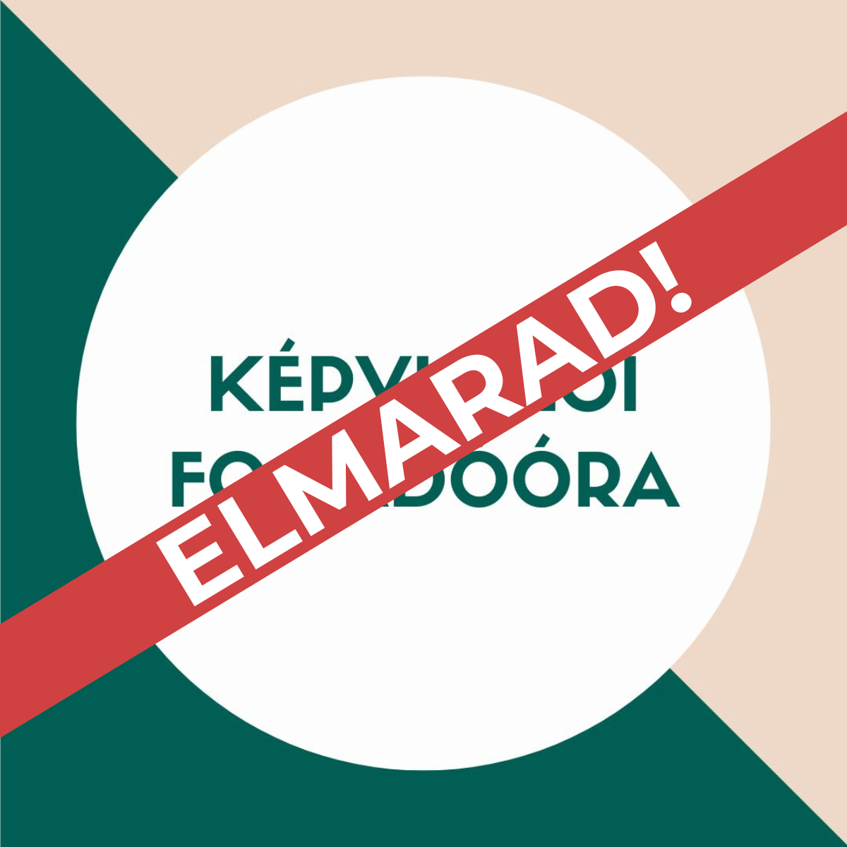 Kiemelő fotó - Elmarad Balogh László képviselõi fogadóórája!