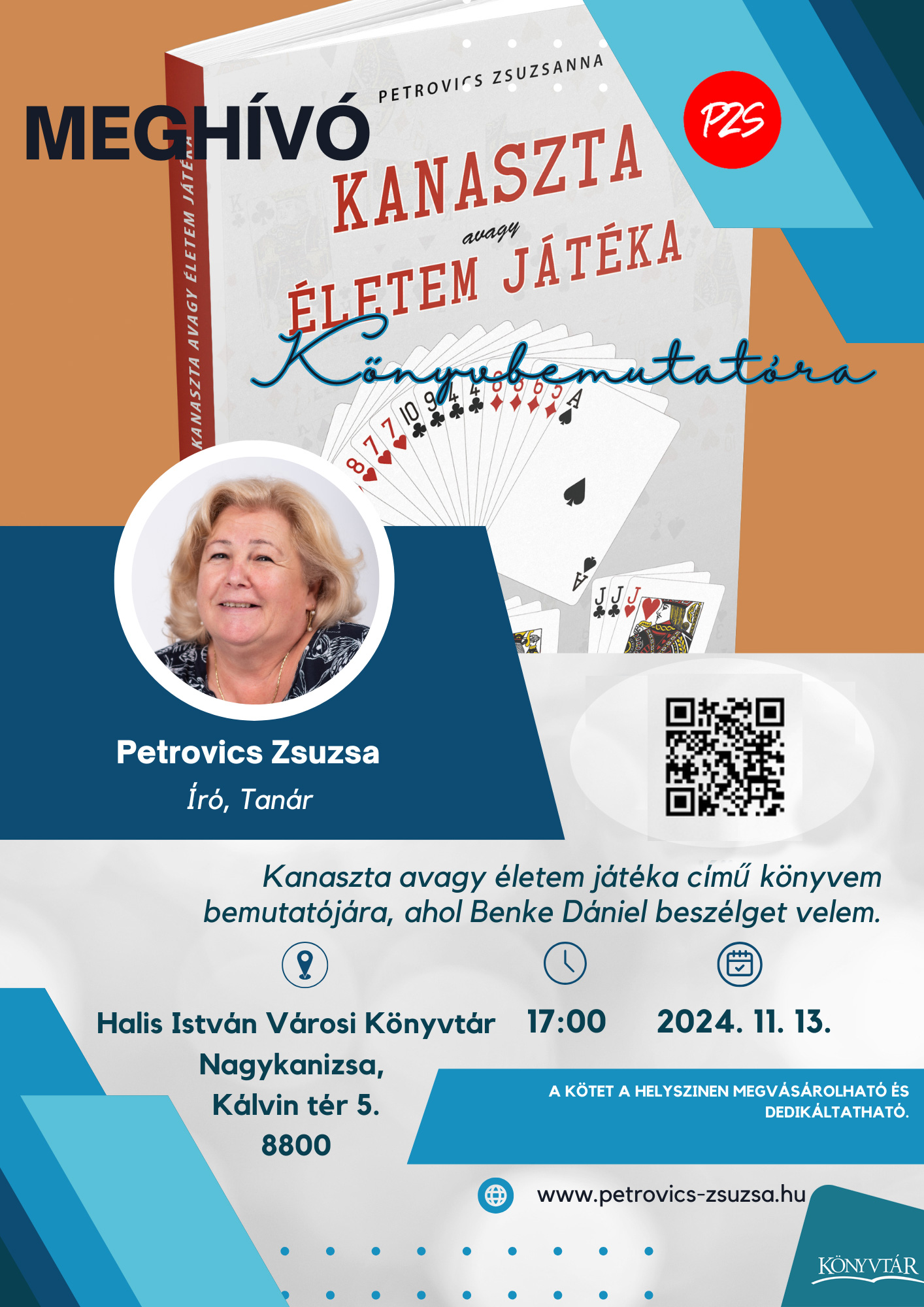 Kiemelő fotó - Kanaszta avagy az életem játéka - kötetbemutató (november 13.)