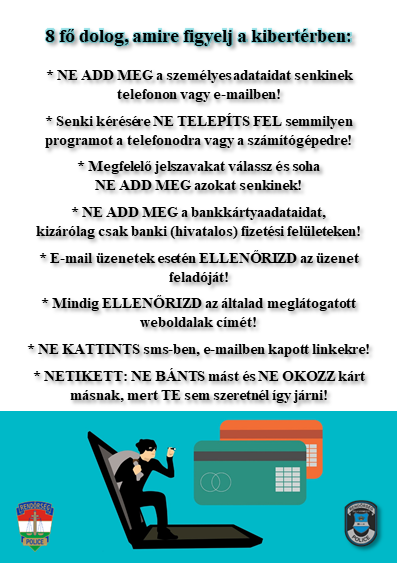 Kiemelő fotó - 8 dolog, amire figyelj a kibertérben!