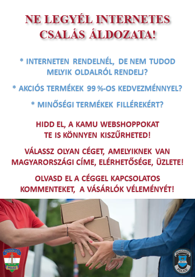 Kiemelő fotó - Hidd el, a kamu webshoppokat te is könnyen kiszûrheted!