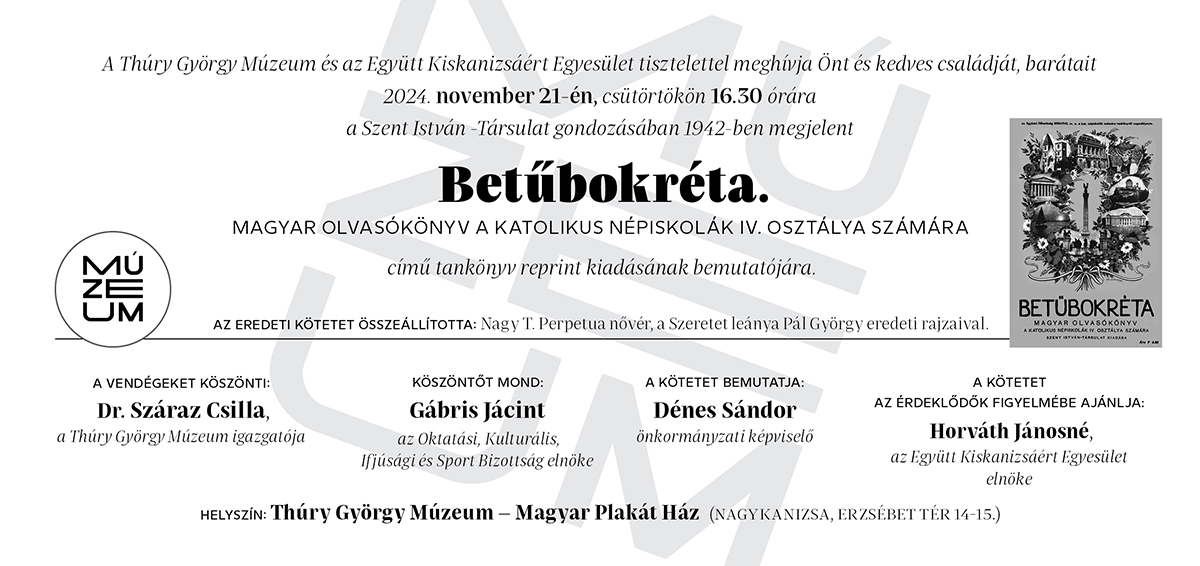 Kiemelő fotó - Betûbokréta - kötetbemutató (november 21.)