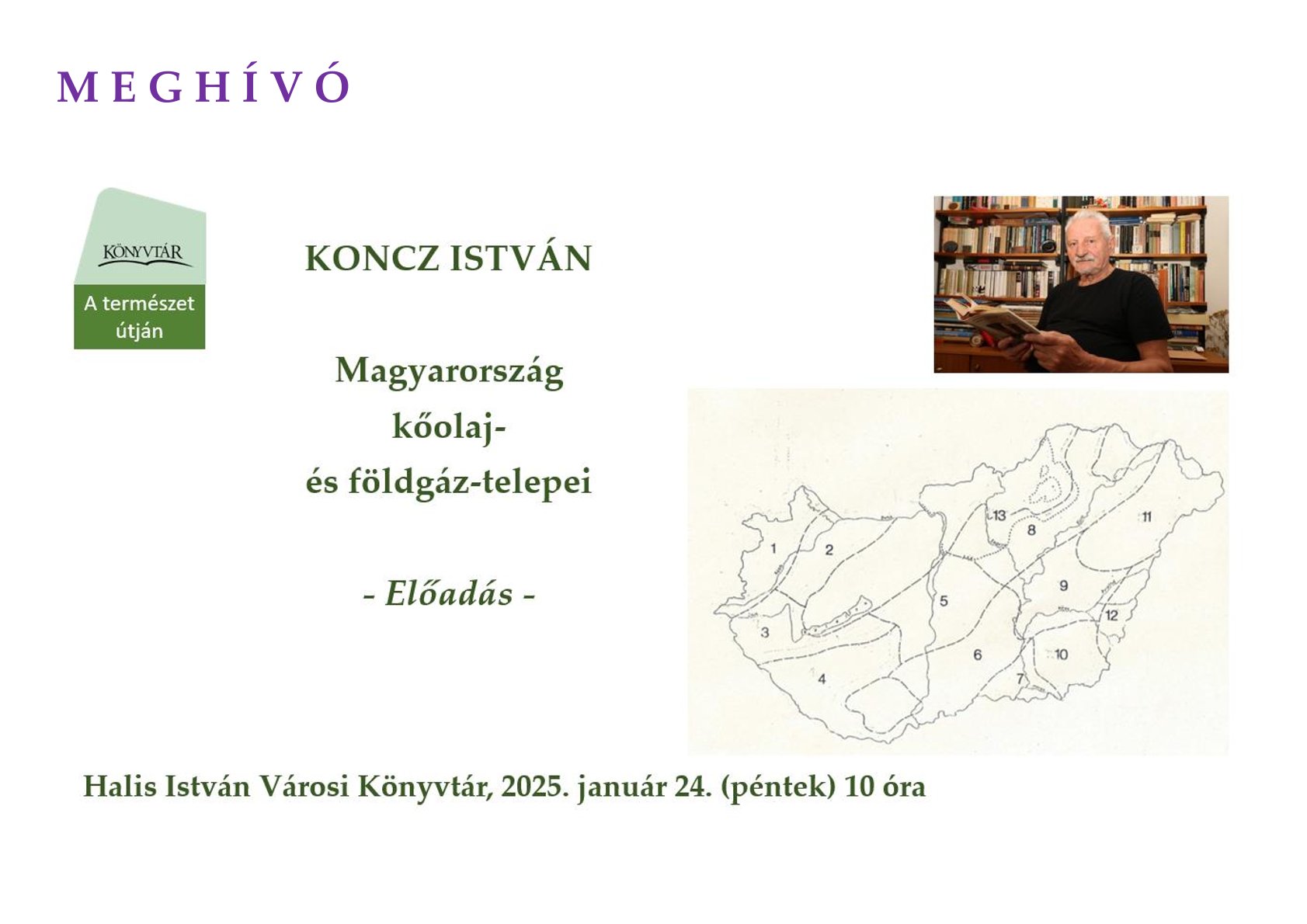 Kiemelő fotó - Magyarország kõolaj- és földgáz-telepei - elõadás (január 24.)
