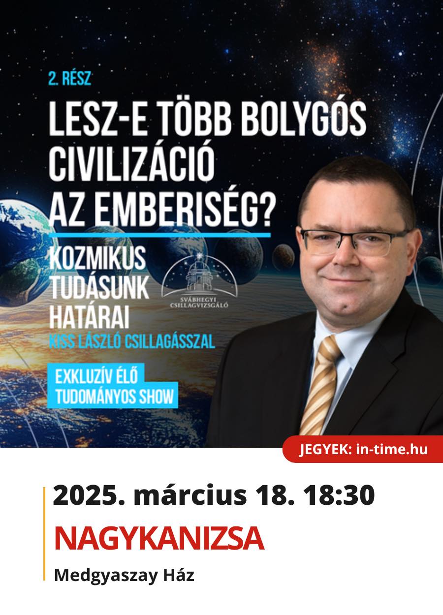 Kiemelő fotó - Lesz-e több bolygós civilizáció az emberiség? (március 18.)