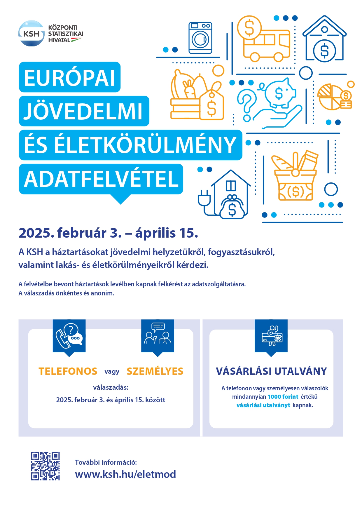 Kiemelő fotó - Európai jövedelmi és életkörülmény adatfelvétel