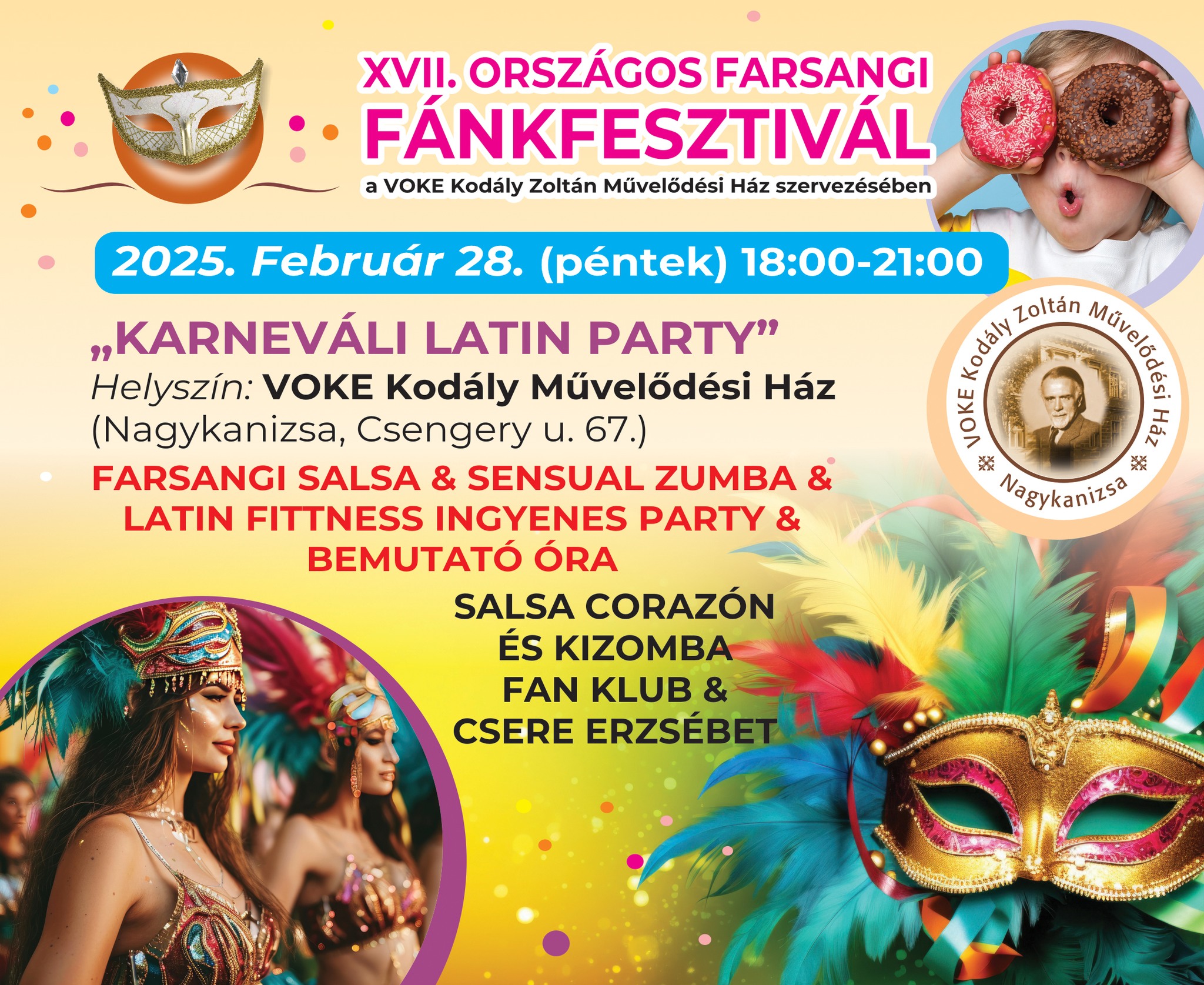 Kiemelő fotó - Karneváli latin party (február 28.)