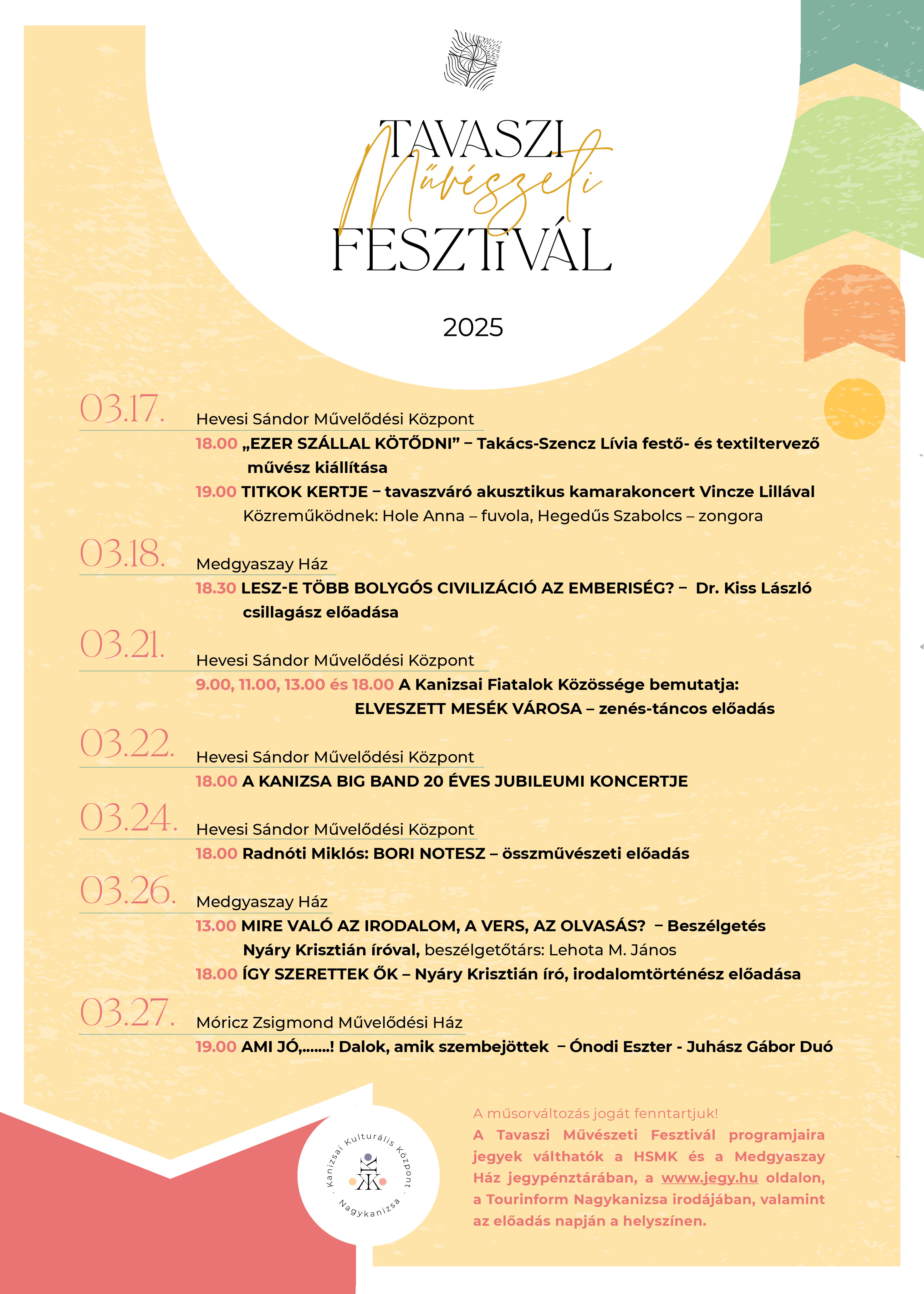 Kiemelő fotó - Tavaszi Mûvészeti Fesztivál 2025 