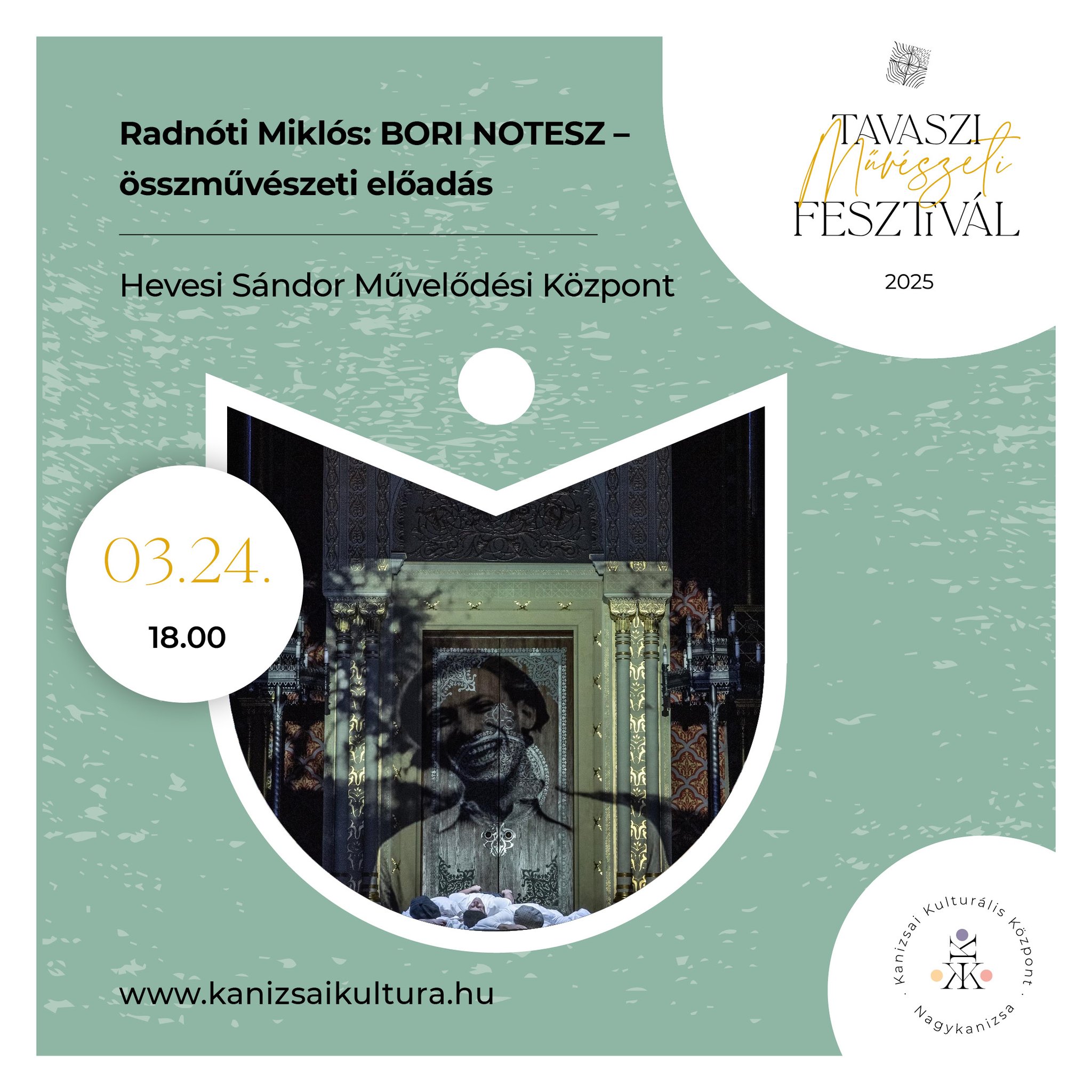 Kiemelő fotó - Radnóti Miklós: Bori notesz - összmûvészeti elõadás (március 24.)