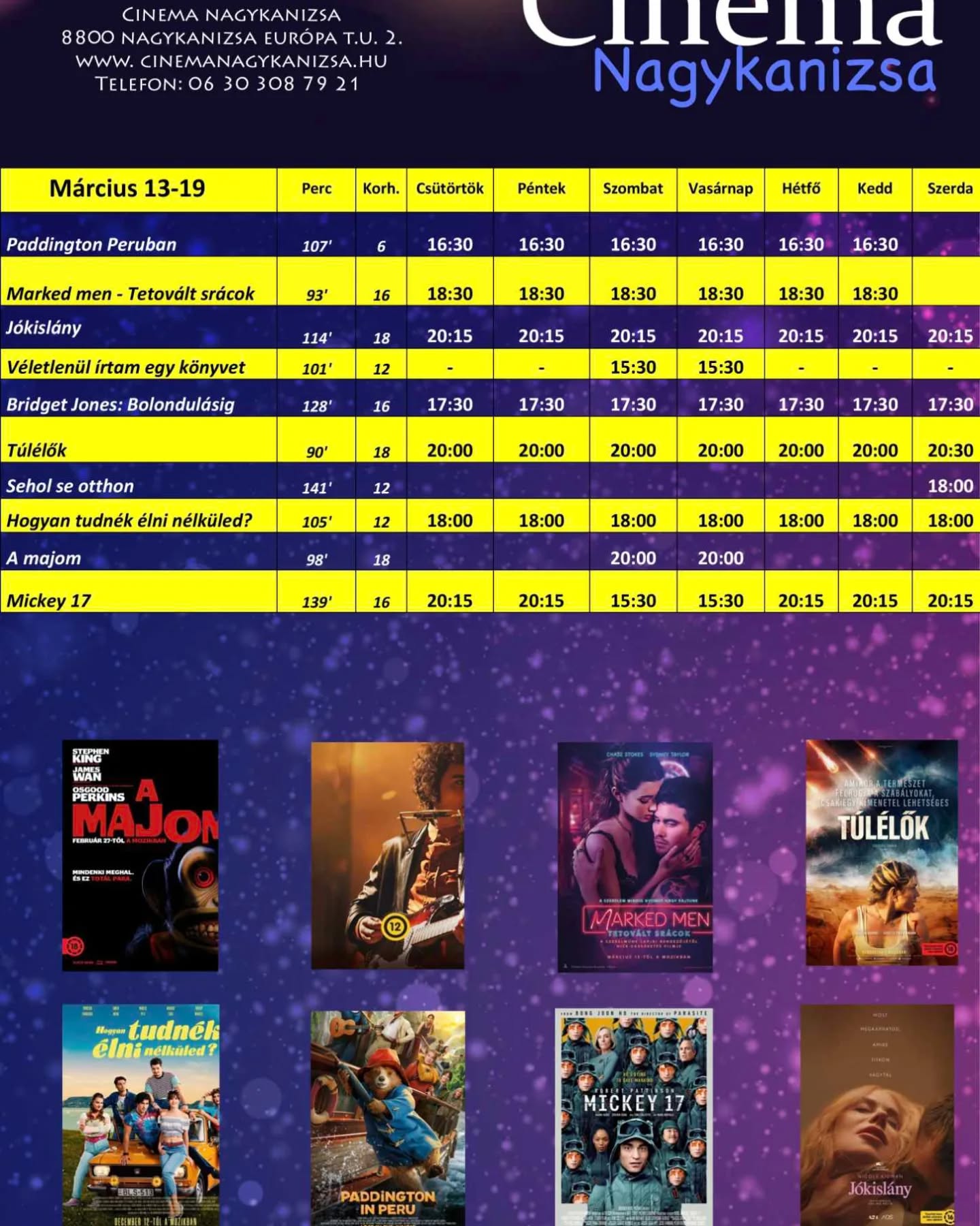 Kiemelő fotó - A Cinema Nagykanizsa mûsora (03.13.-03.19.)