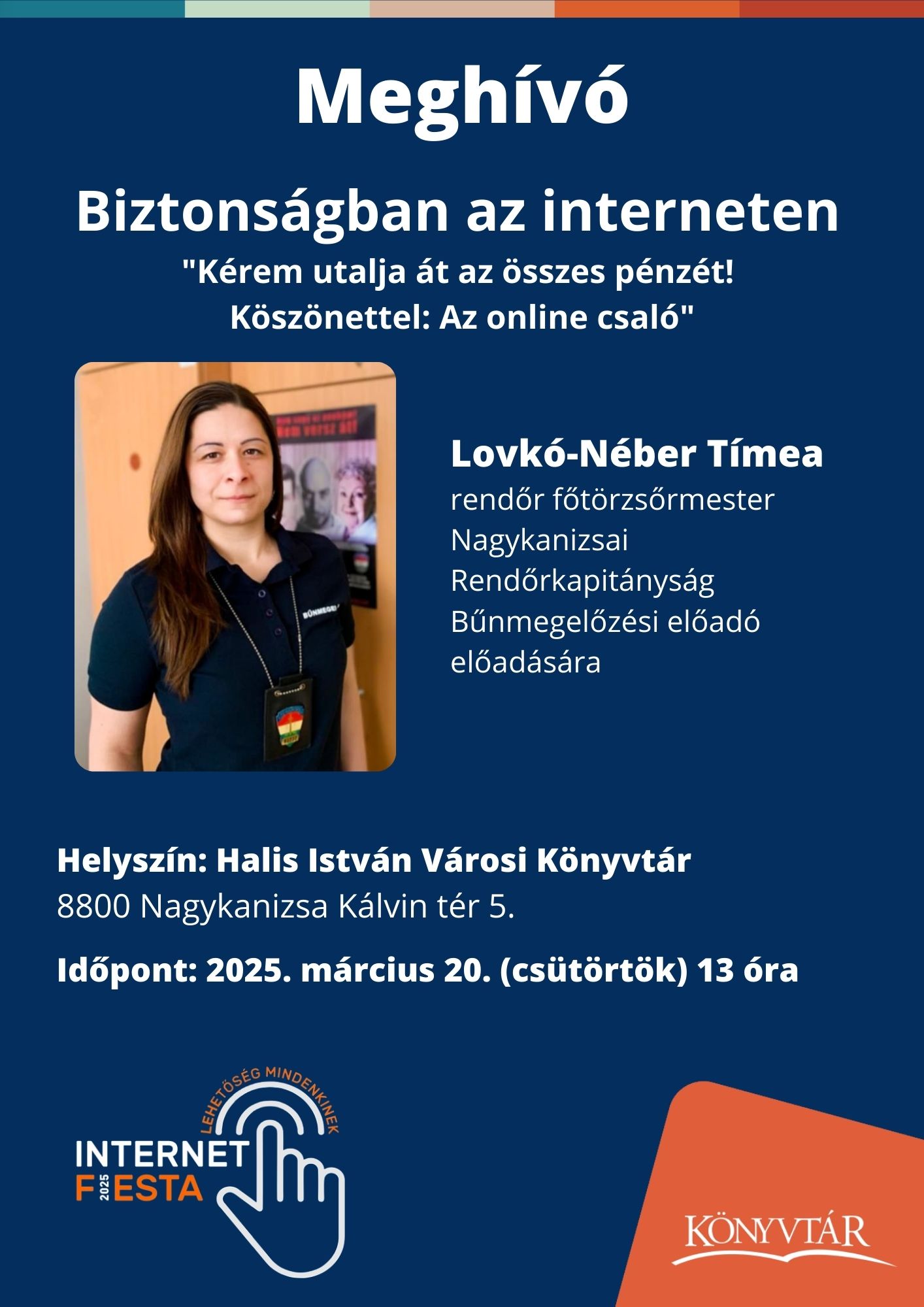 Kiemelő fotó - Biztonságban az interneten (március 20.)