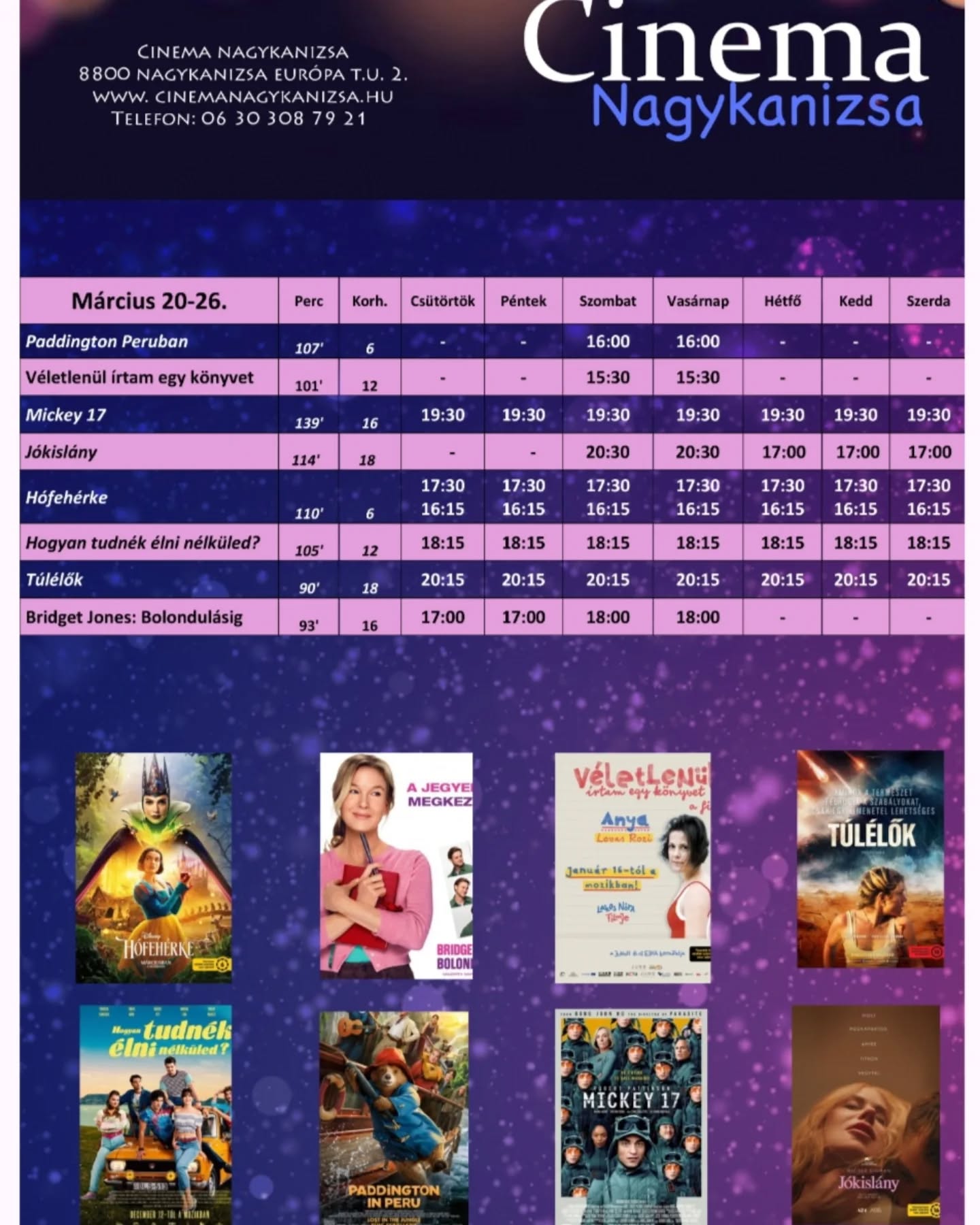 Kiemelő fotó - A Cinema Nagykanizsa mûsora (03.20.-03.26.)