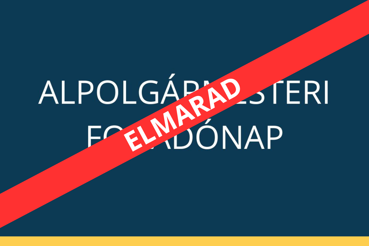 Kiemelő fotó - Elmarad az alpolgármesteri fogadónap