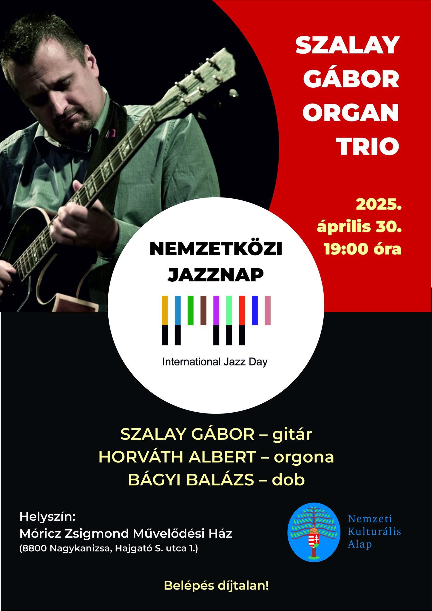 Kiemelő fotó - Szalay Gábor Organ Trio koncertje (április 30.)