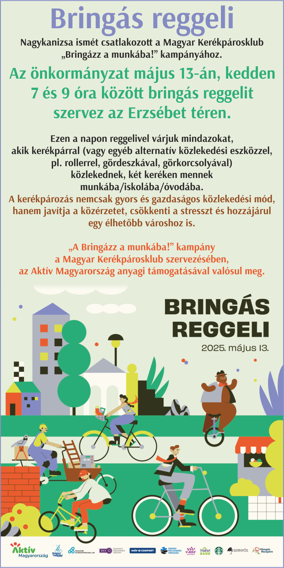 Kiemelő fotó - Bringás reggeli (május 13.)