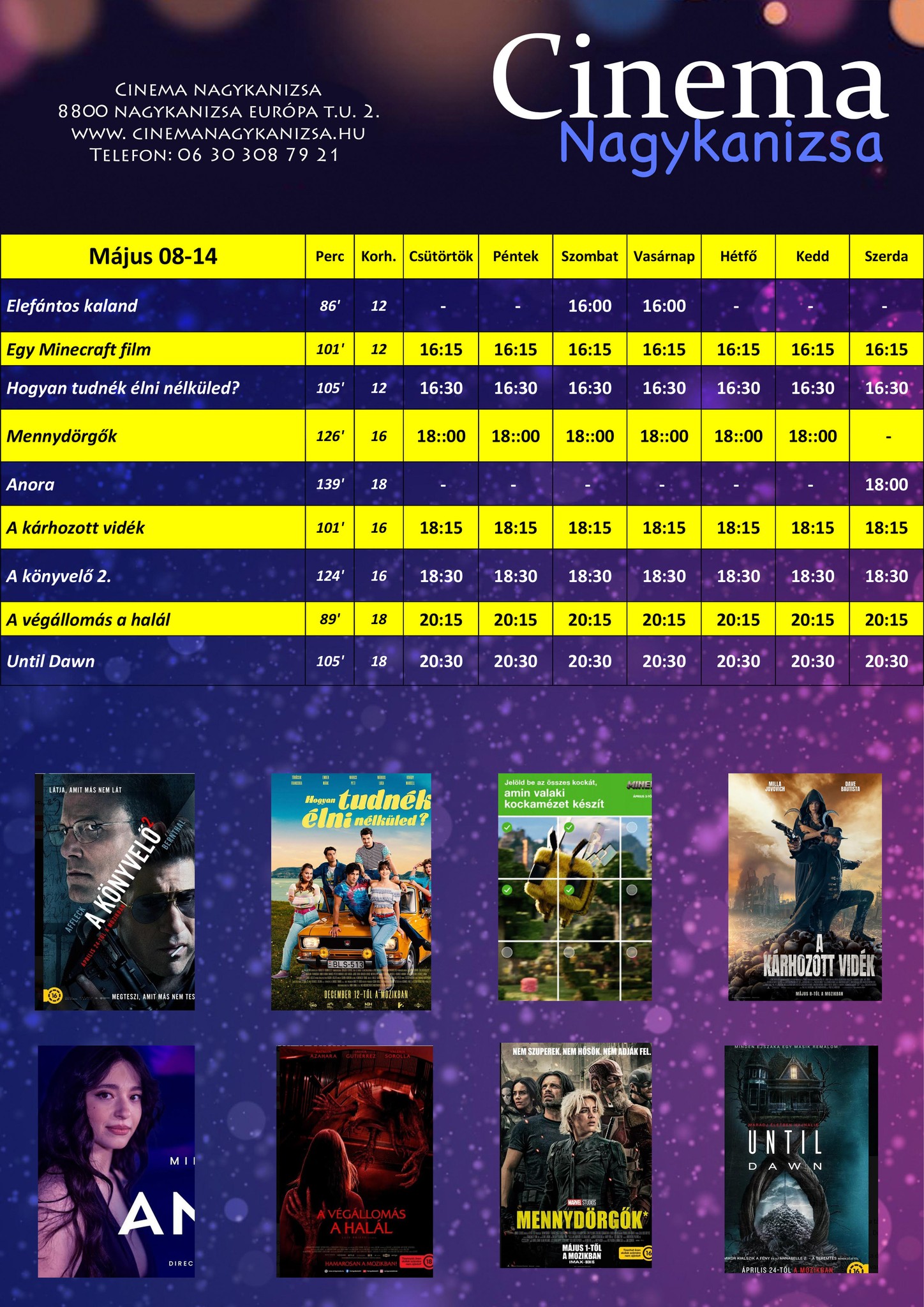 Kiemelő fotó - A Cinema Nagykanizsa mûsora (05.08.-05.14.)