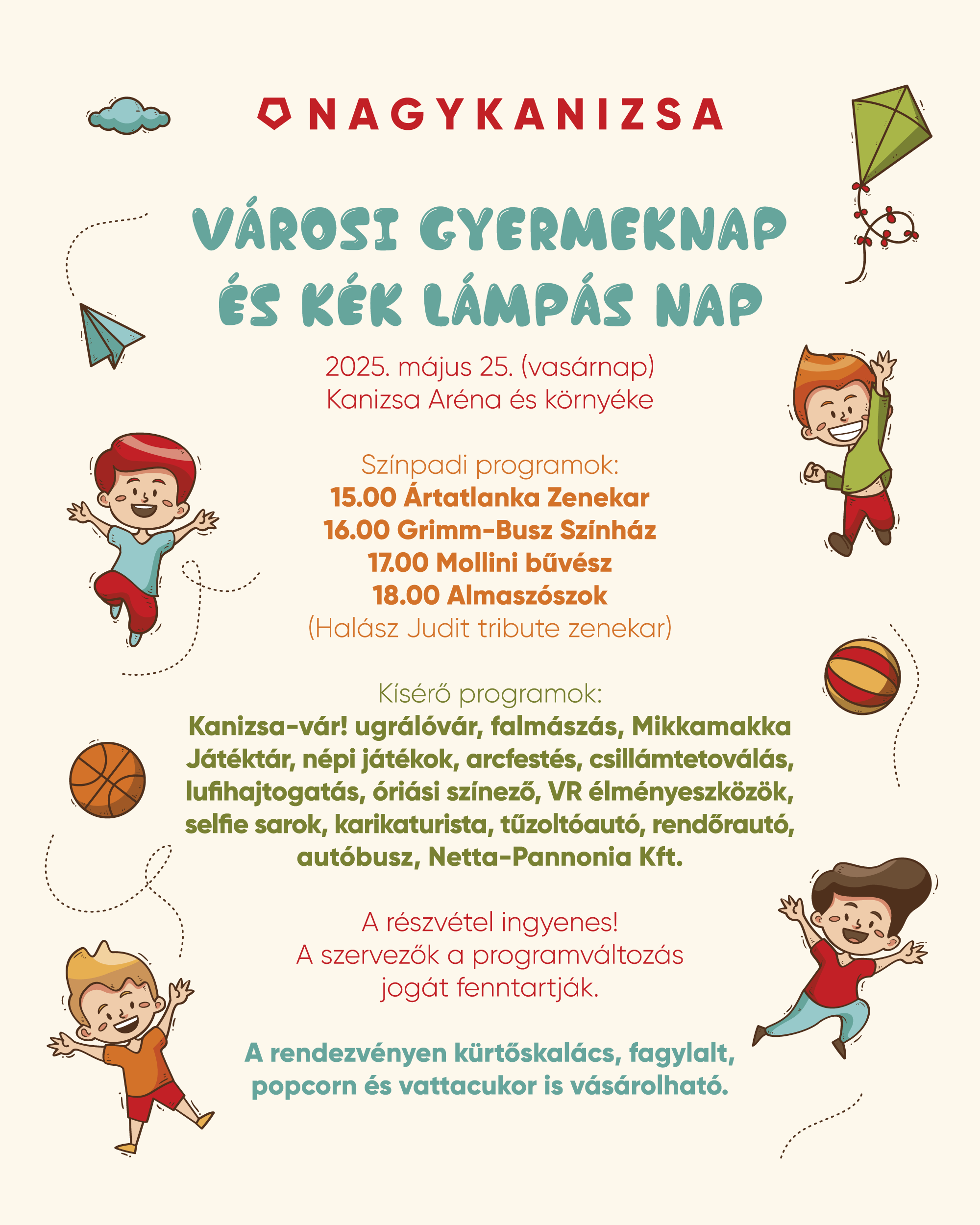 Kiemelő fotó - Városi gyermeknap és kék lámpás nap (május 25.)