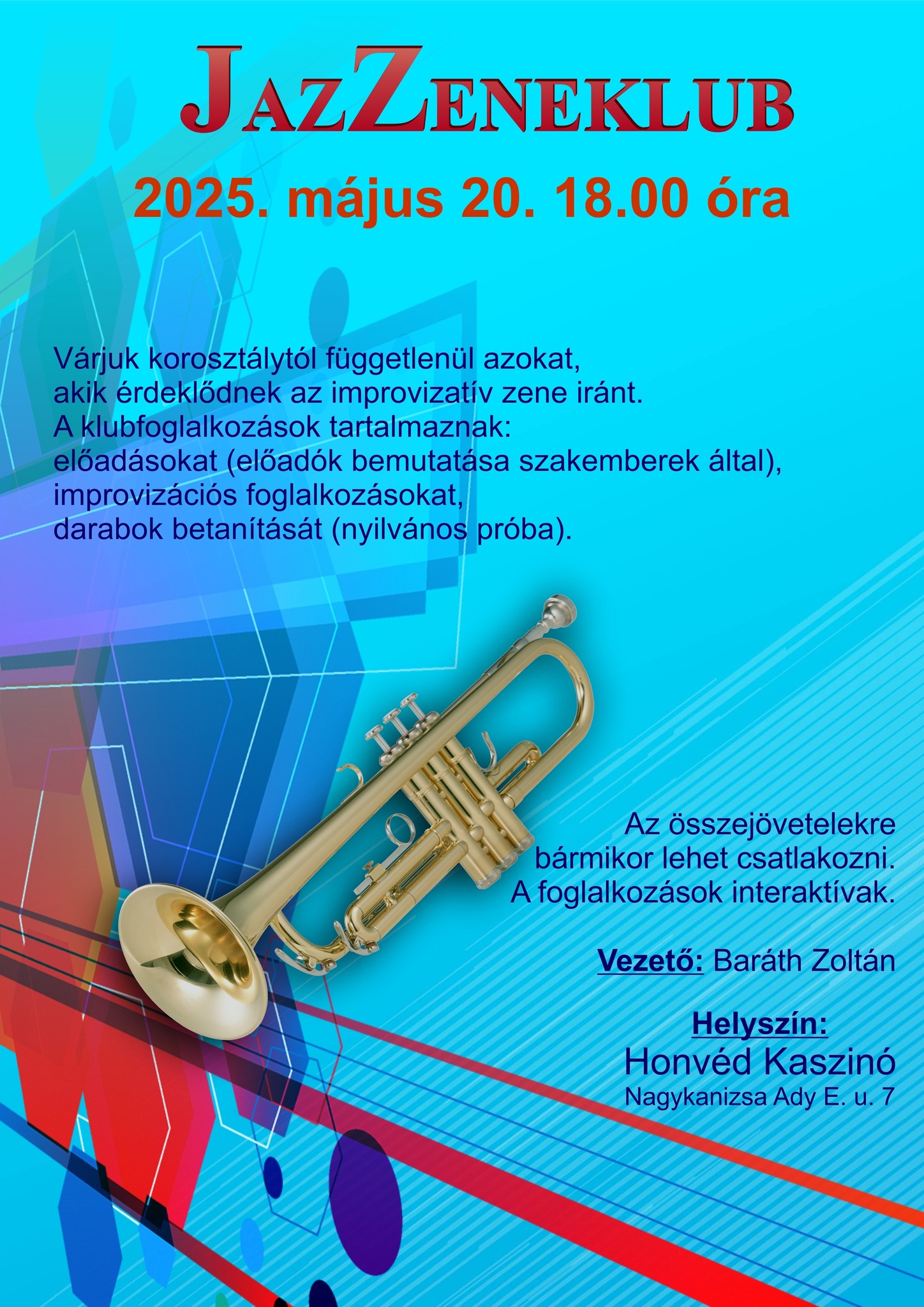 Kiemelő fotó - JazZeneklub (május 20.)