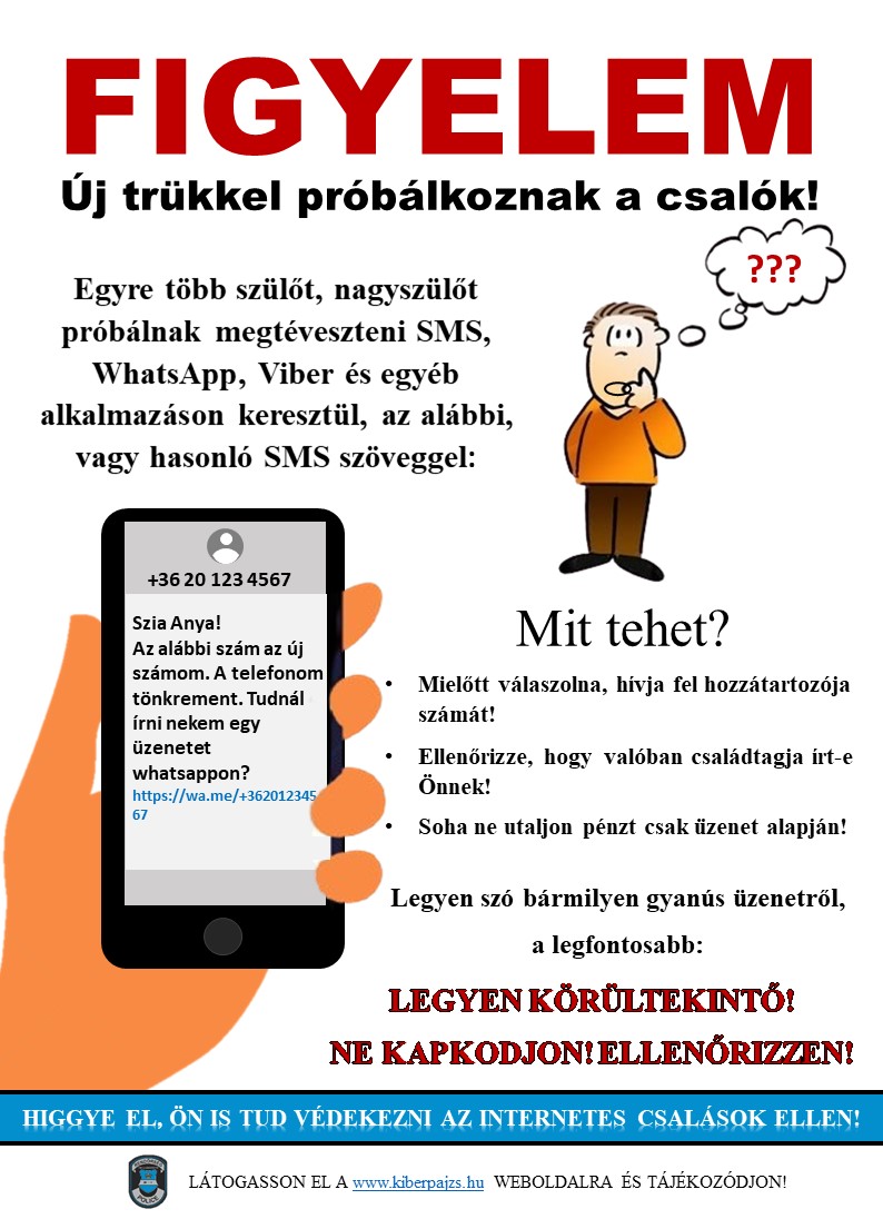 Kiemelő fotó - Figyelem! Új trükkel próbálkoznak a  csalók!