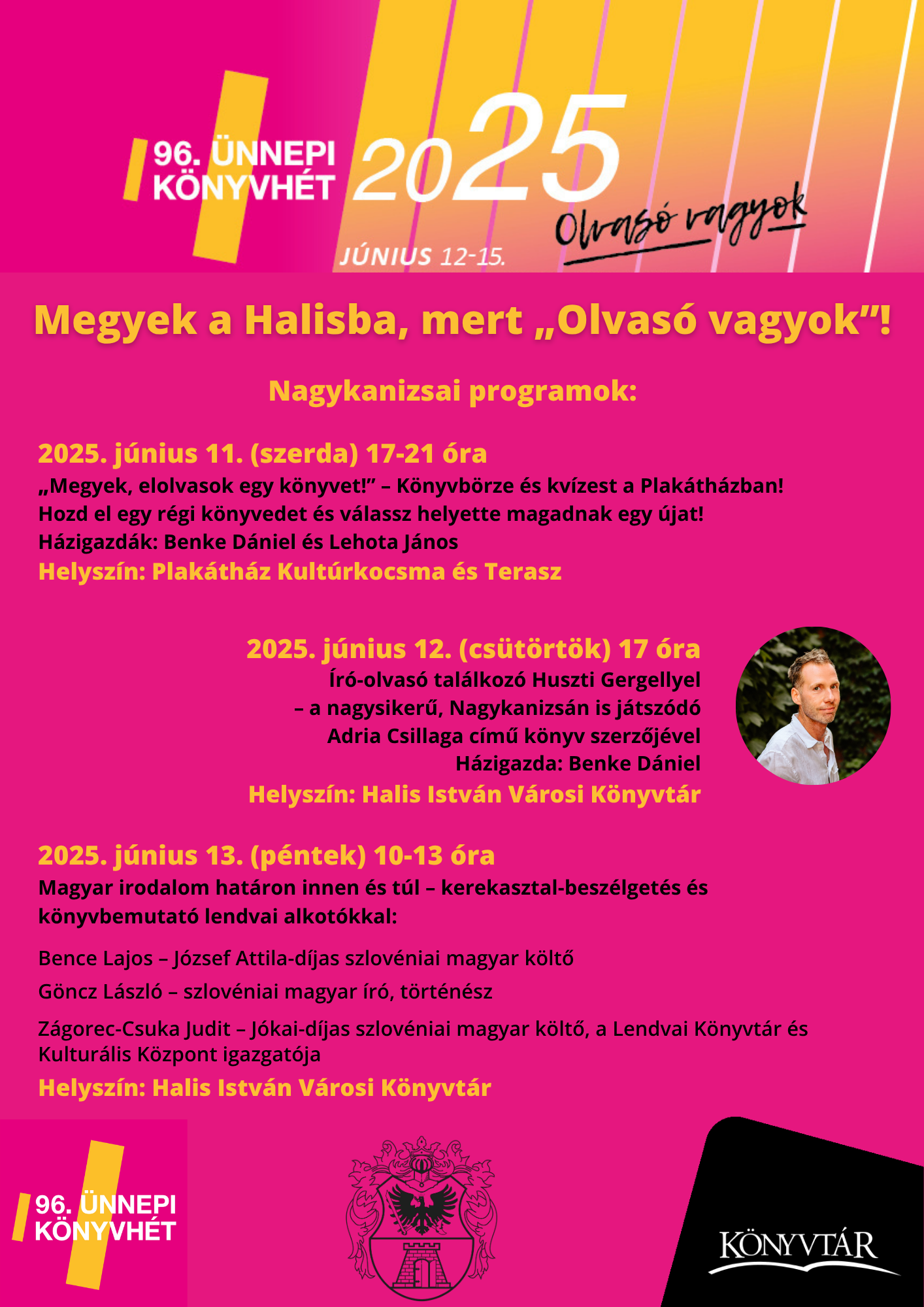 Kiemelő fotó - Megyek a Halisba, mert Olvasó vagyok! (június 11-13.)