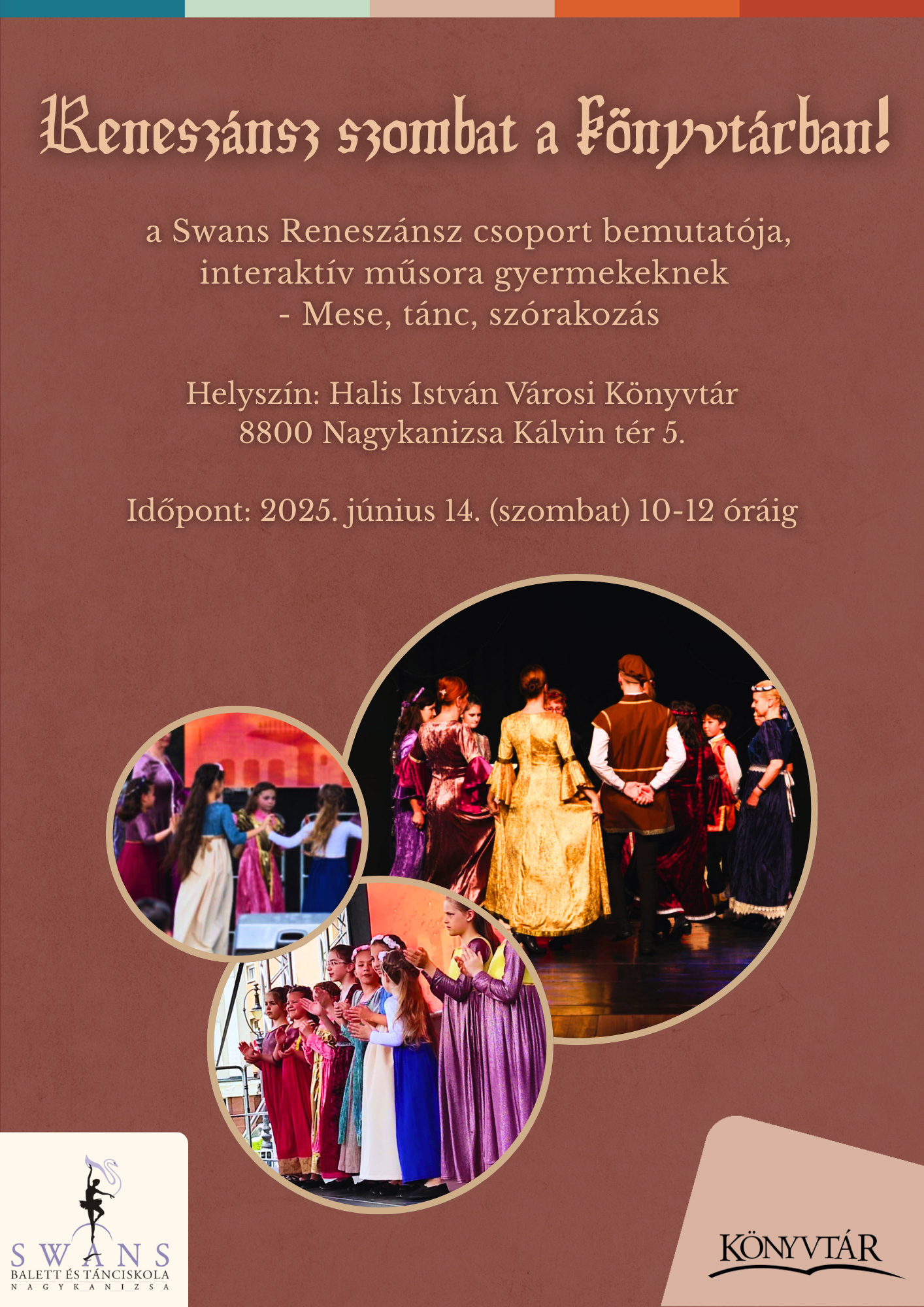 Kiemelő fotó - Reneszánsz szombat a könyvtárban! (június 14.)