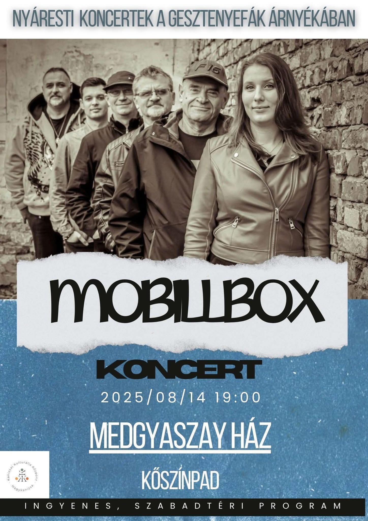 Nyári koncert a gesztnyefák árnyékában (augusztus 14.)