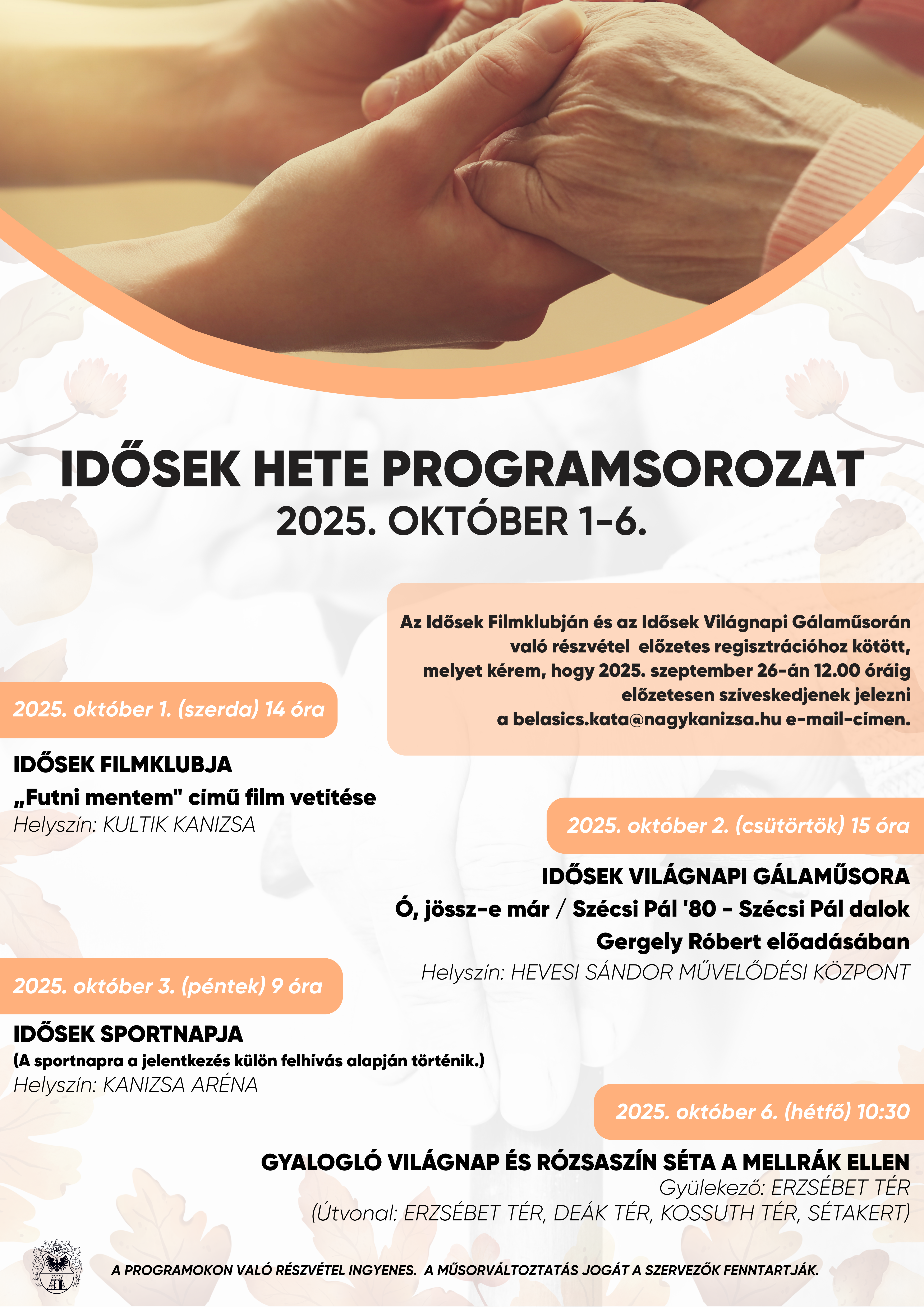 Kiemelő fotó - Idõsek hete Nagykanizsán (október 1-6.)