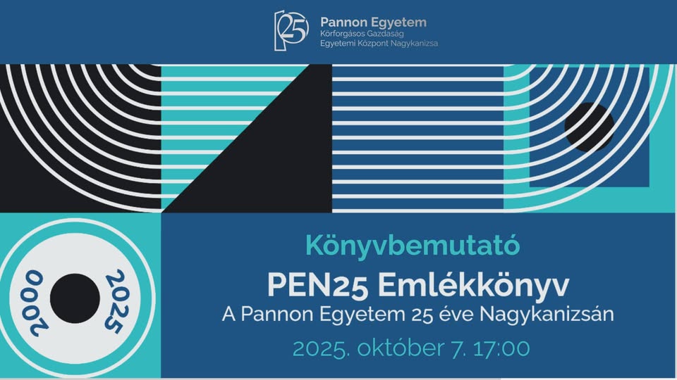 A Pannon Egyetem 25 éve Nagykanizsán
