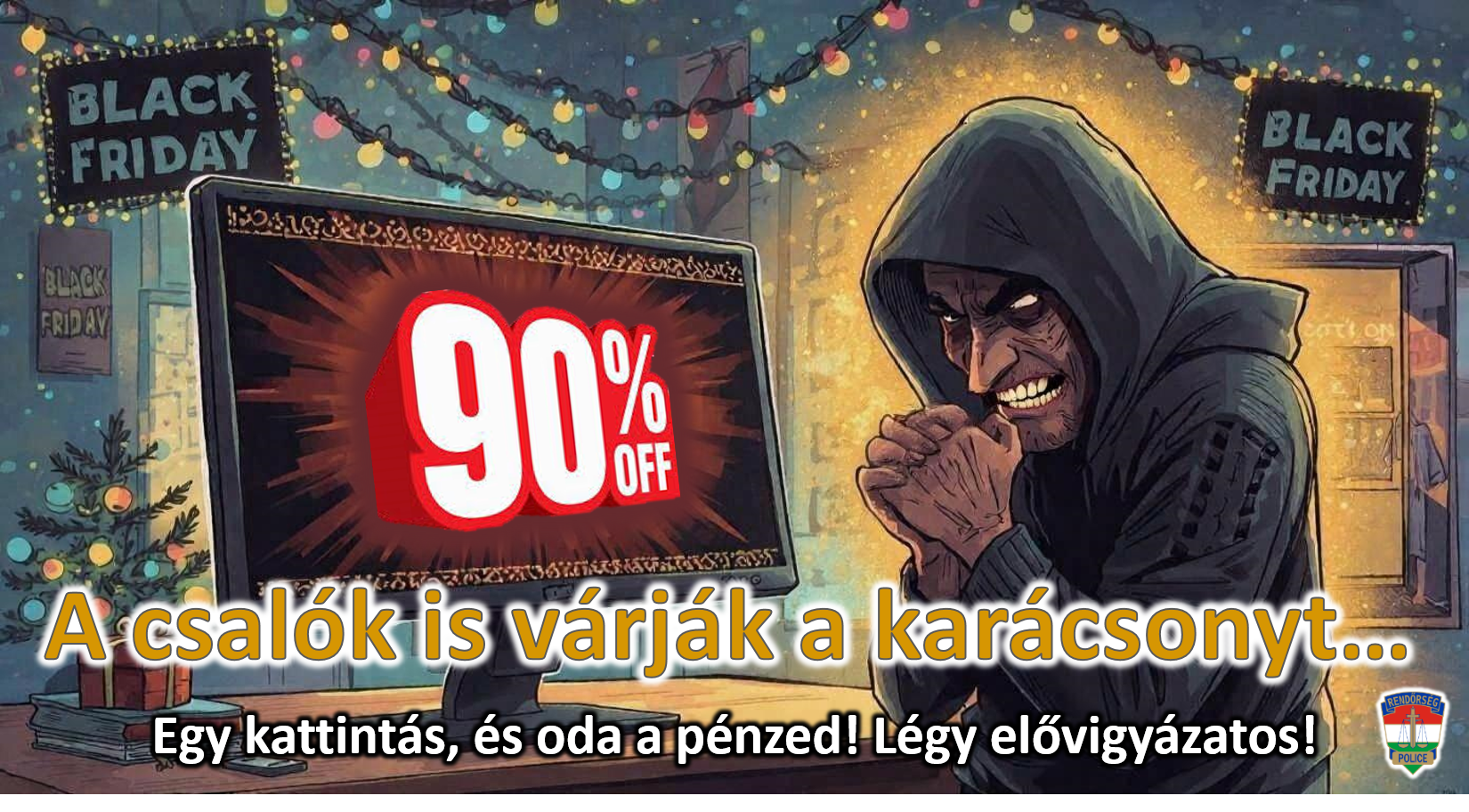 Kiemelő fotó - A csalók is várják a karácsonyt...