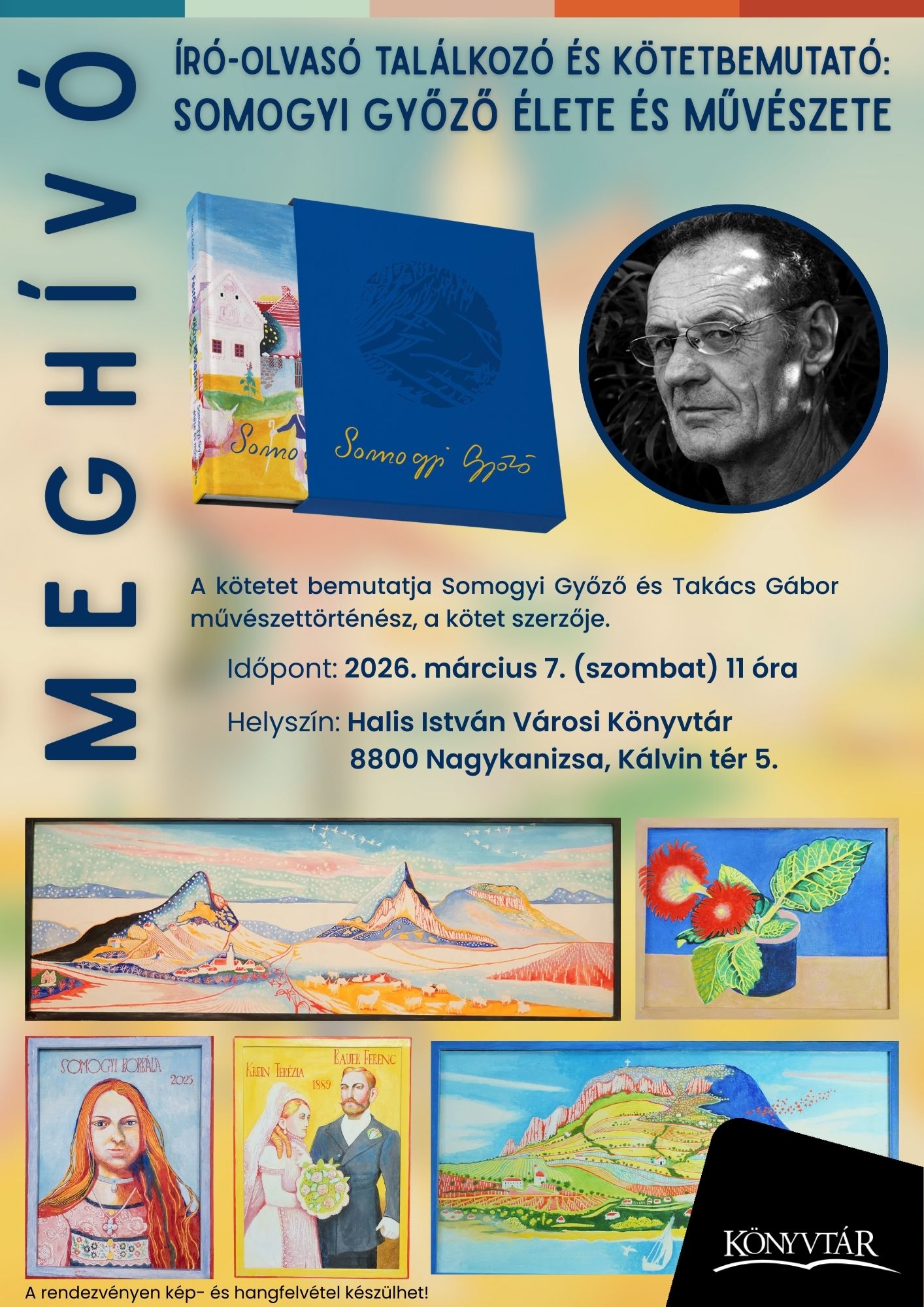 Kiemelő fotó - Író.olvasó találkozó és kötetbemutató (március 7.)