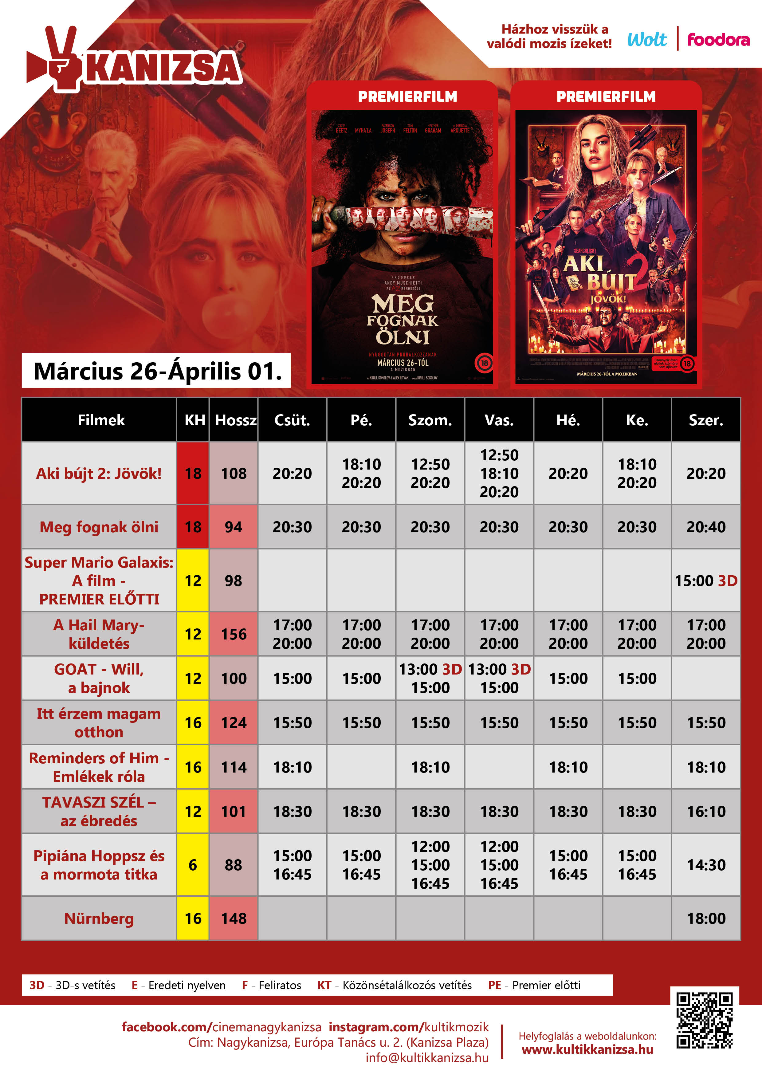 Kiemelő fotó - Kultik Kanizsa mûsora (március 26. - április 1.)