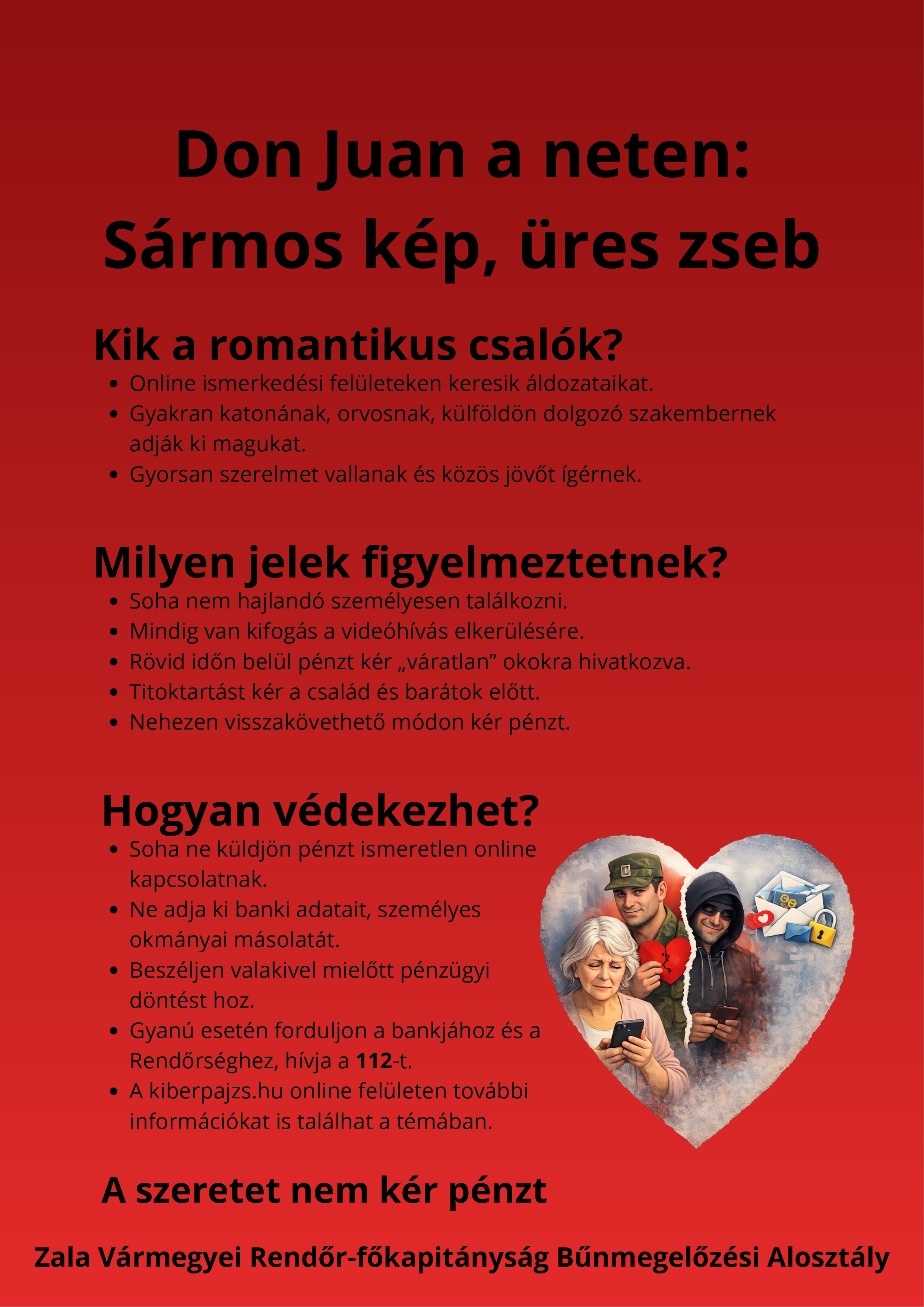 Kiemelő fotó - Don Juan a neten: sármos kép, üres zseb