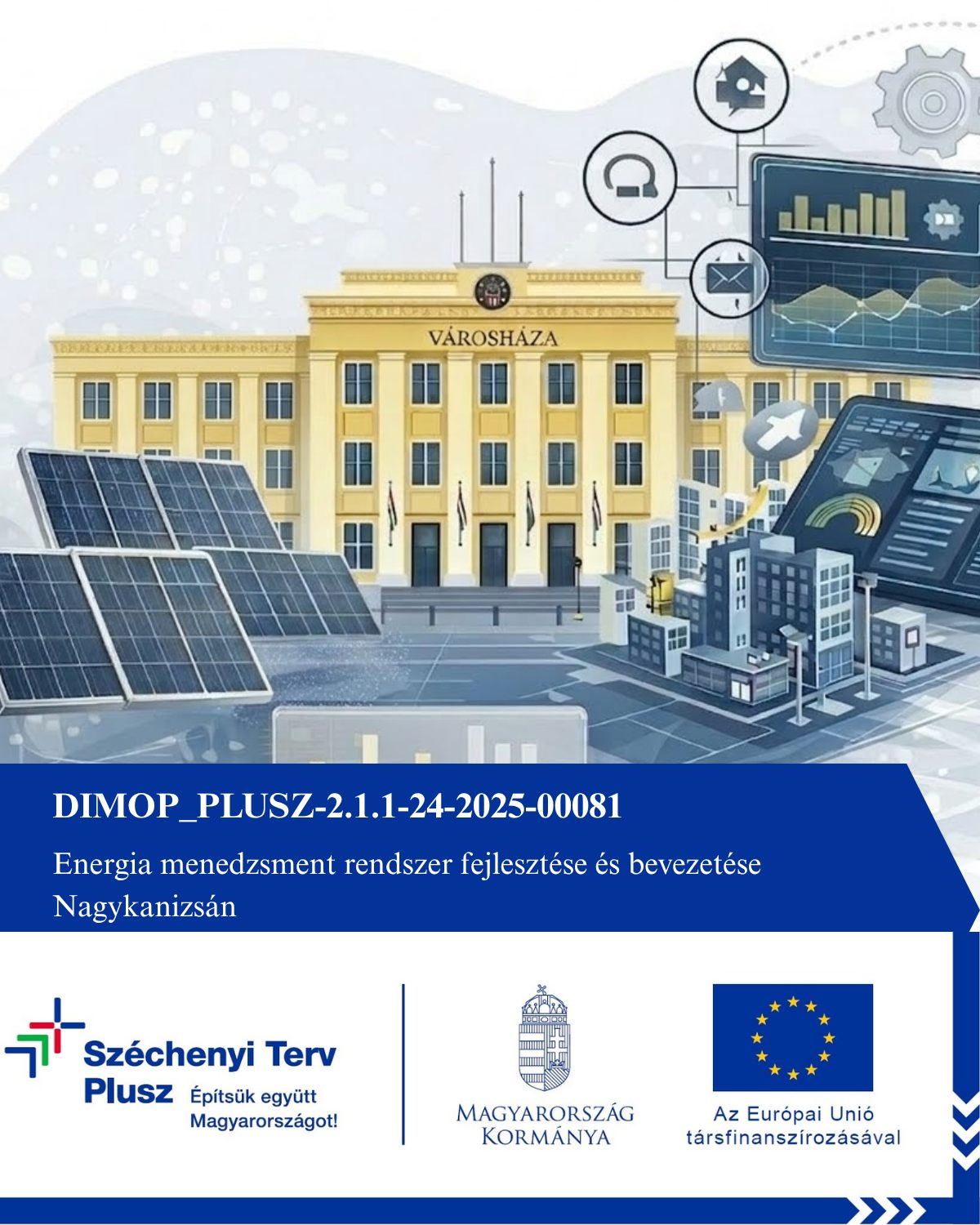 Kiemelő fotó - Energia menedzsment rendszer fejlesztése és bevezetése Nagykanizsán